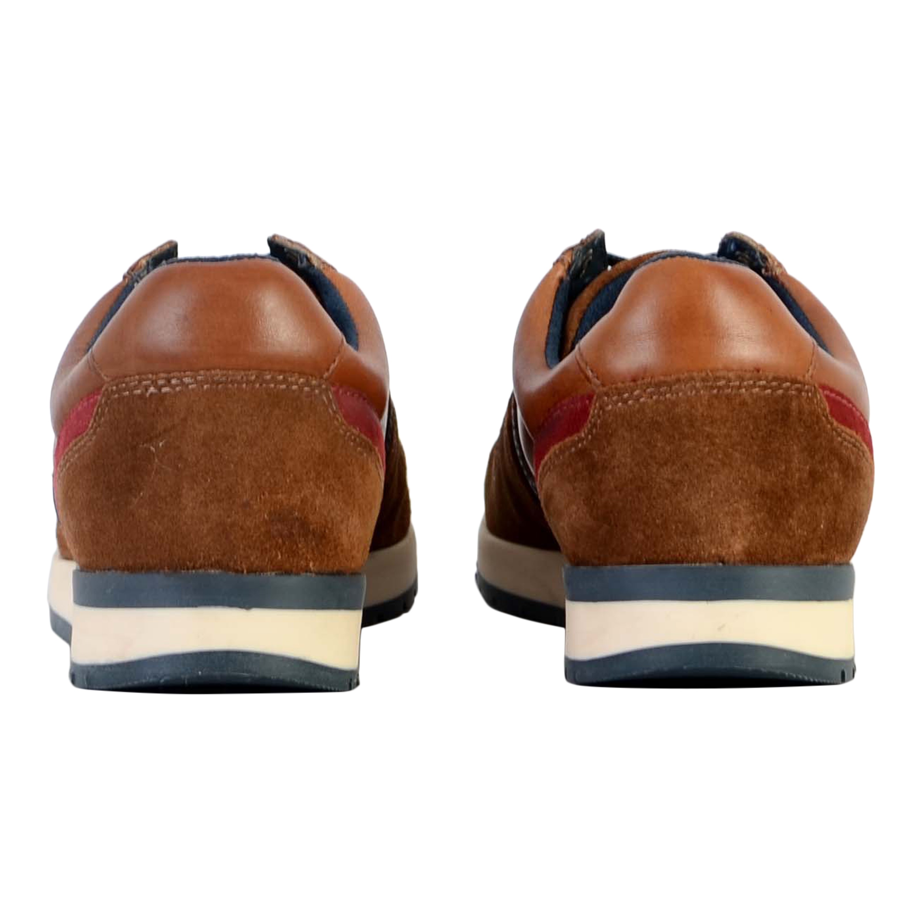 Leather sneakers Nixit REDSKINS Brown