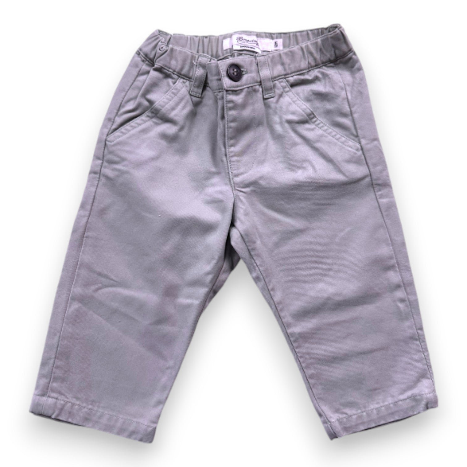 Green baby pants - 12 months BONPOINT - Seconde Main Green