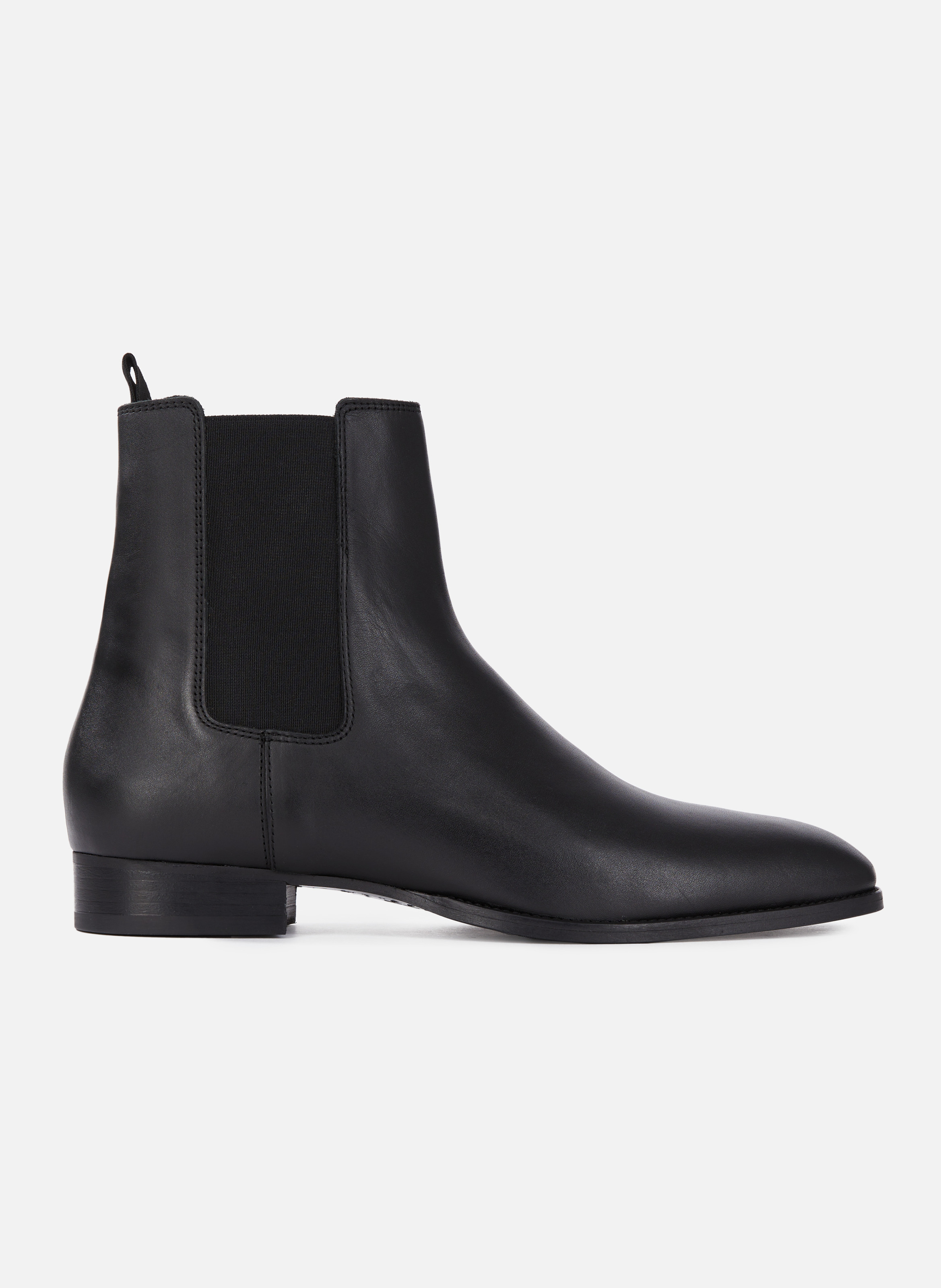 Leather Chelsea boots THE KOOPLES Black