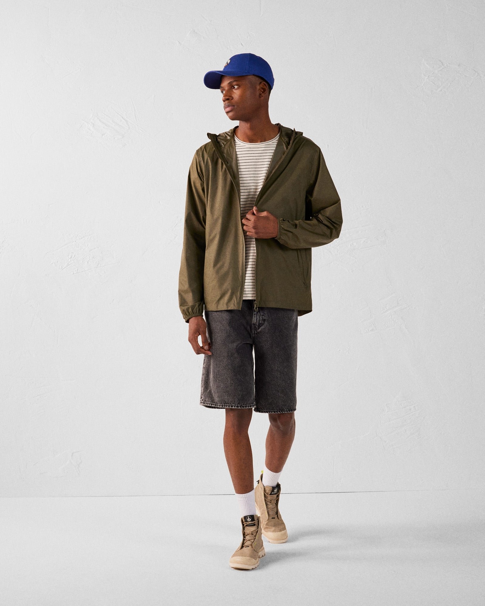 Packable raincoat derry JOTT Green