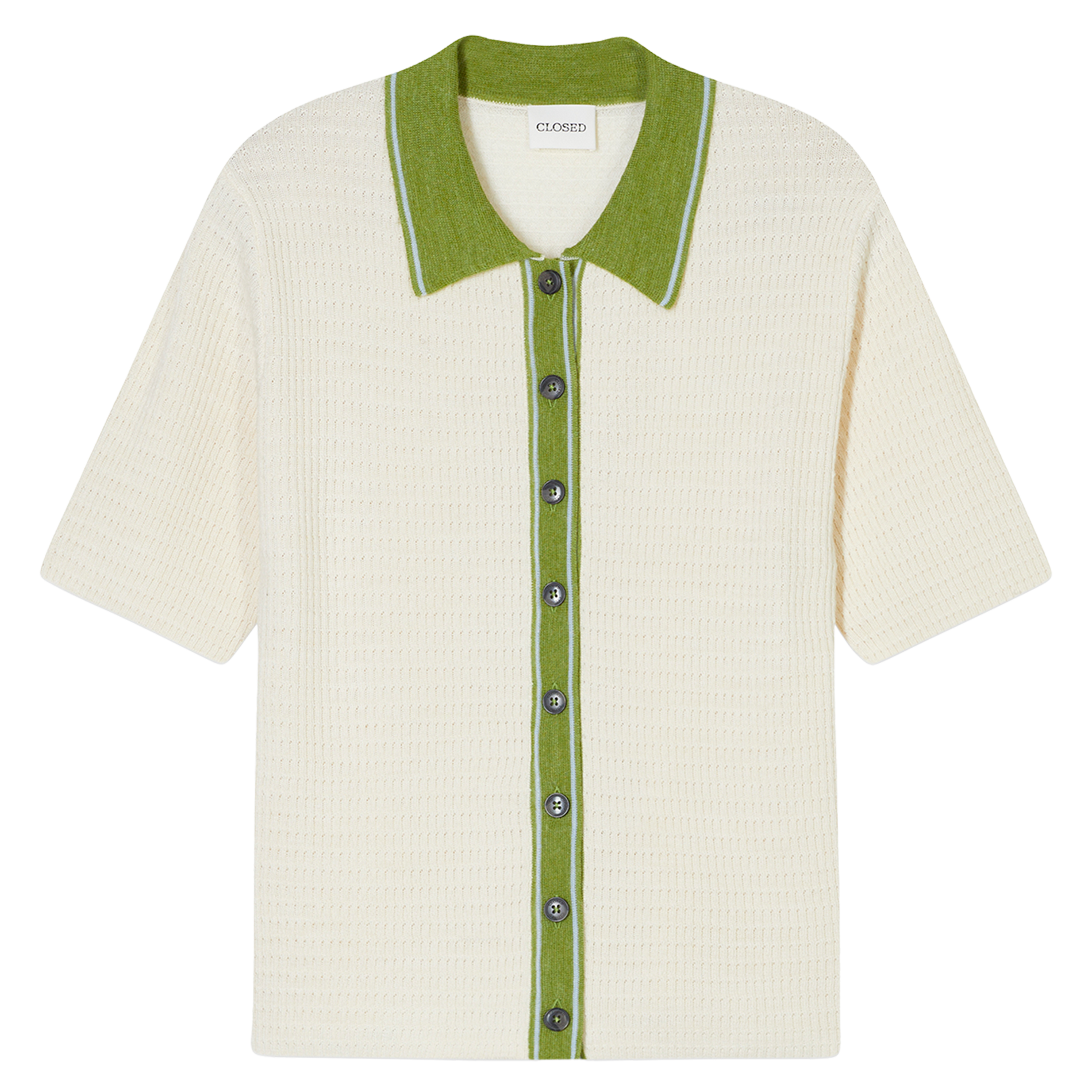 Cardigan droit col classique CLOSED Beige