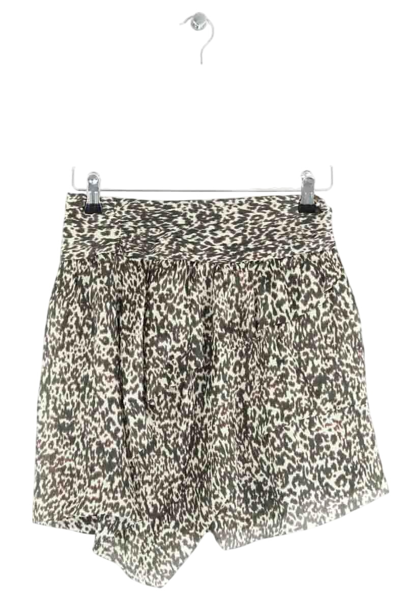 Silk mini skirt IRO - Seconde Main Multicolored