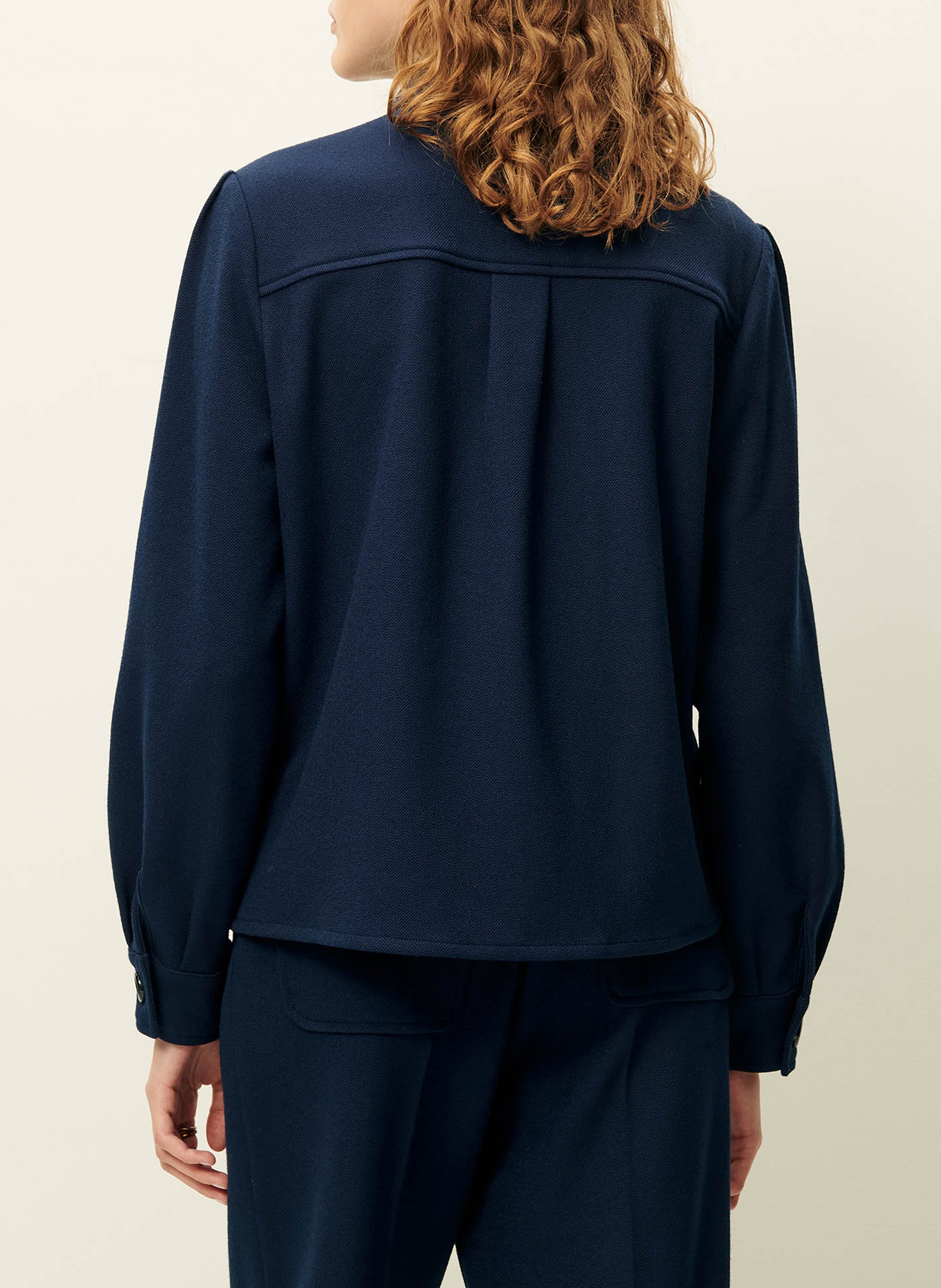 Chemise col classique droite SESSUN Bleu