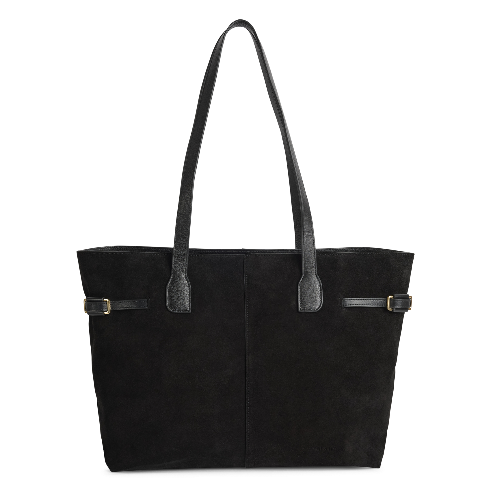 Sac cabas en cuir NAT & NIN Noir