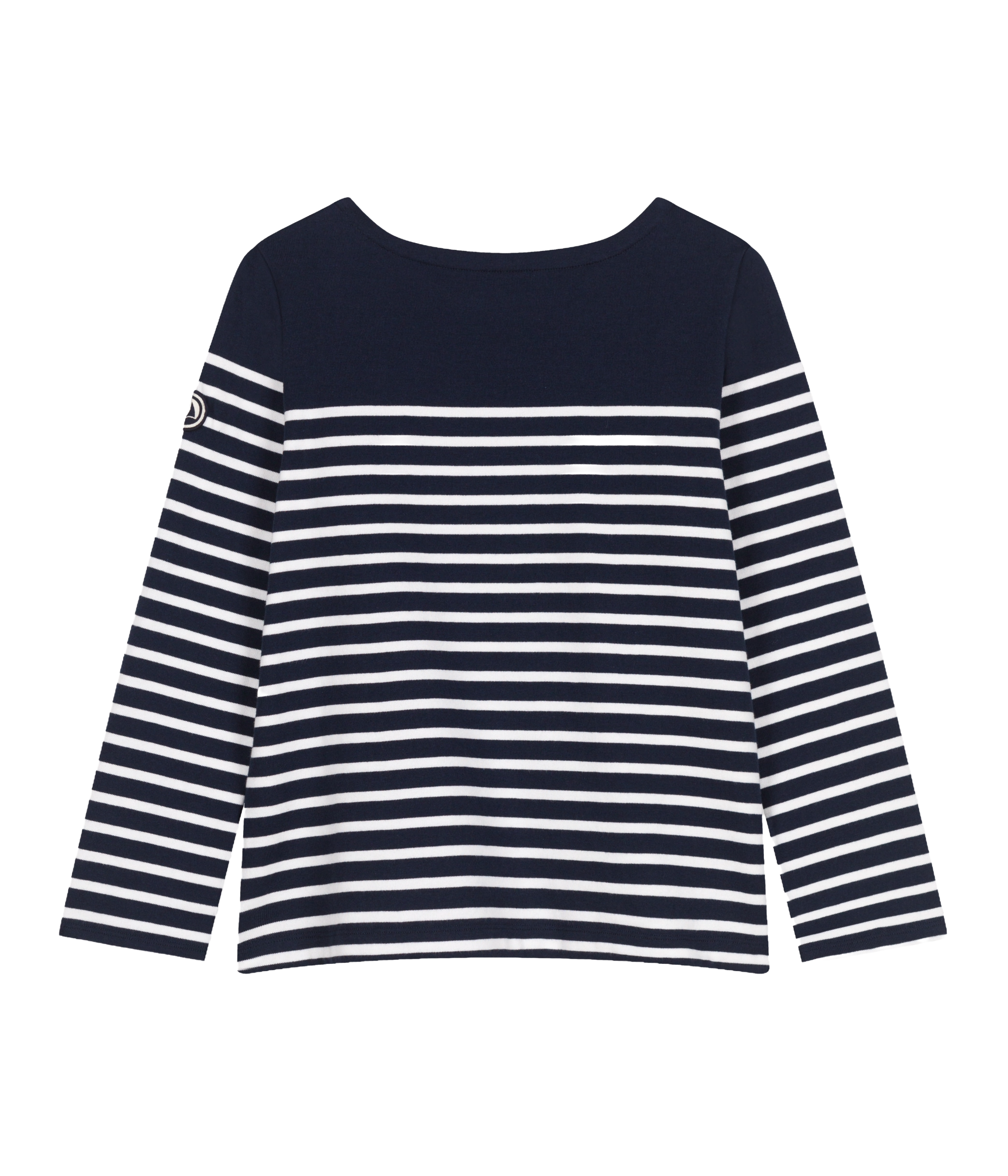 Oversize T-Shirt aus gestreifter Baumwolle PETIT BATEAU Mehrfarbig