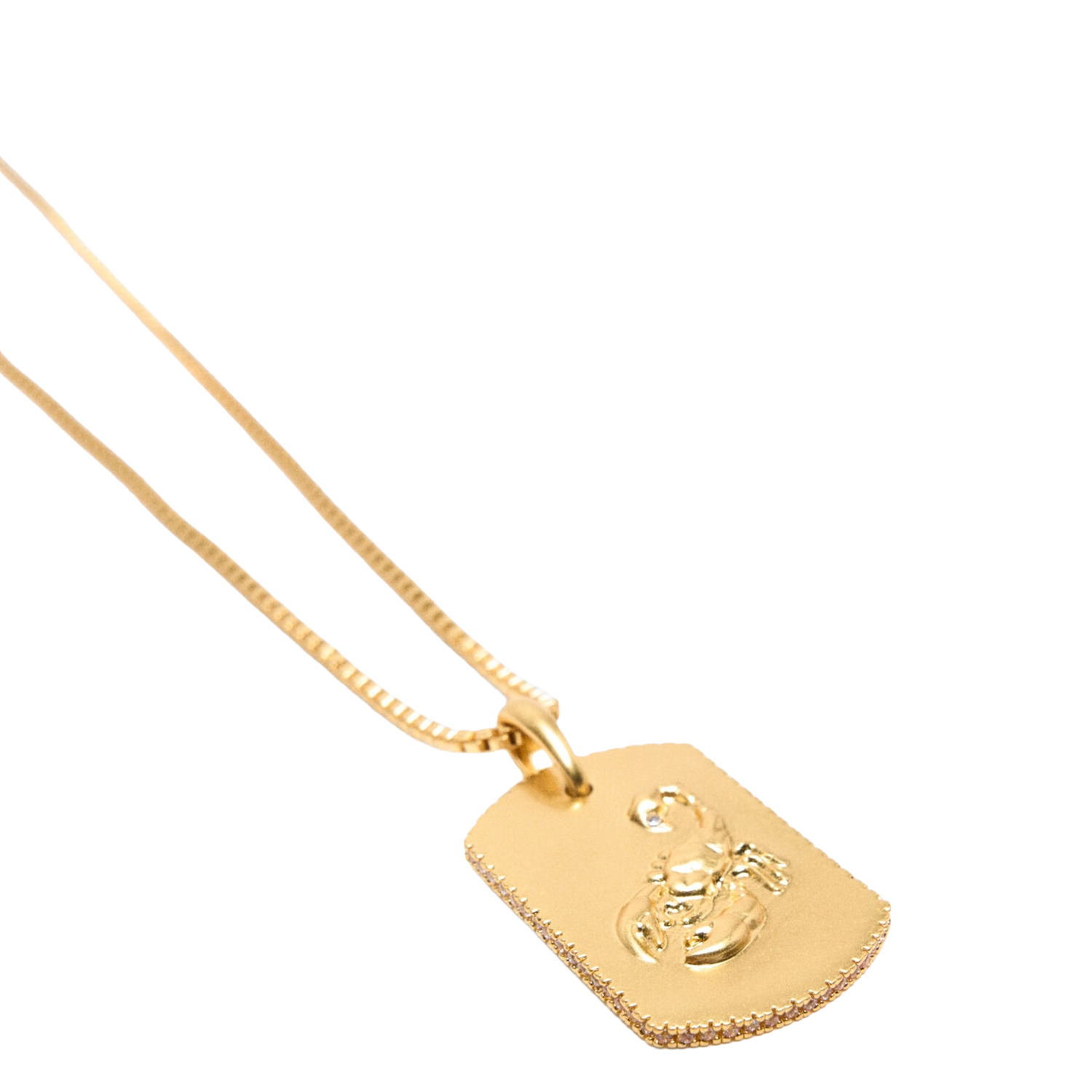 Halsketting van messing MAJE Goudkleurig