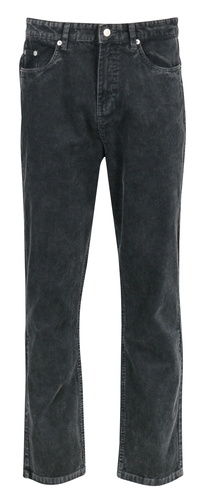 Slim-fit cotton cargo pants MINIMUM Grey
