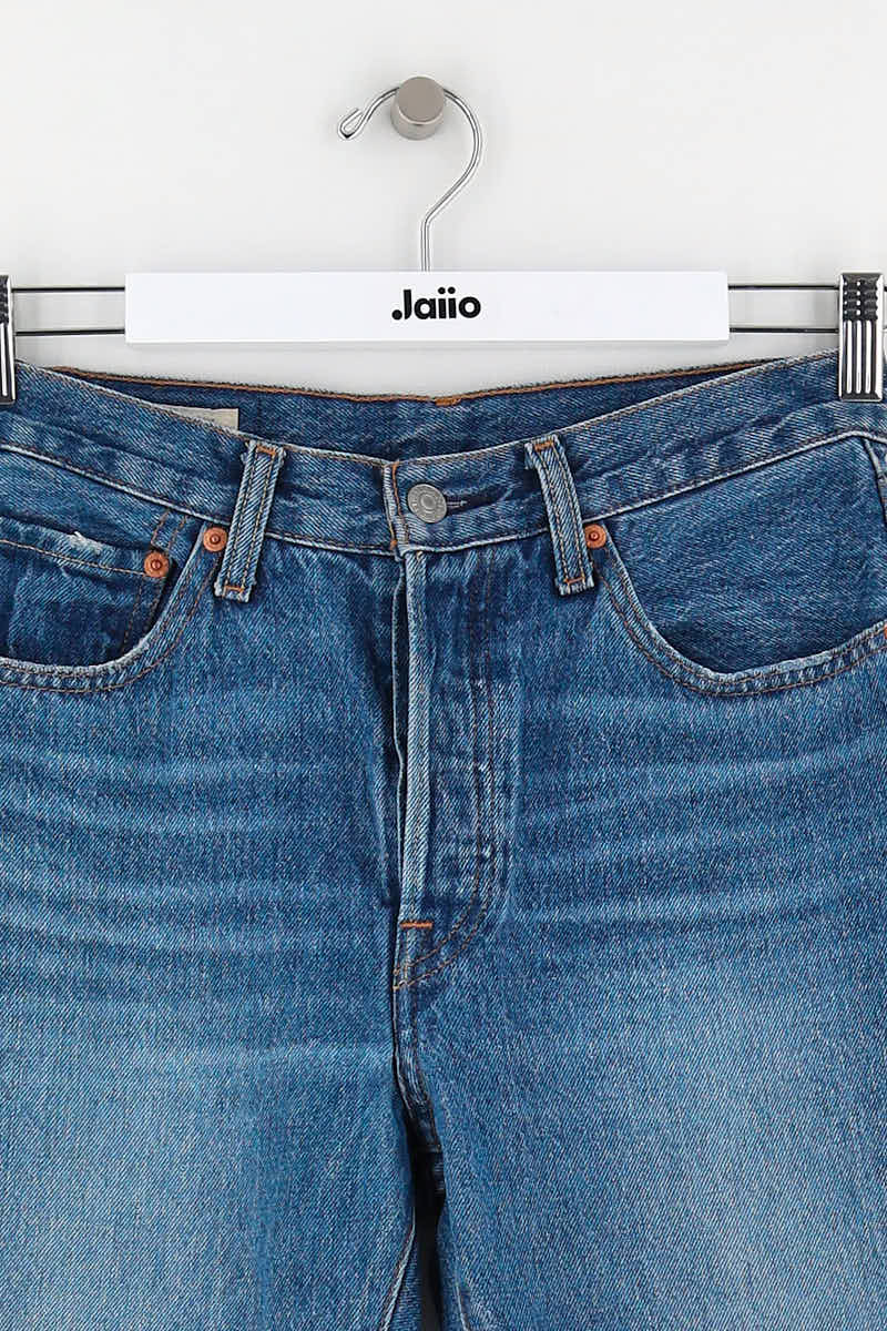 - Straight-leg jeans
- 5 pockets
- Straight cut
- Faded effect LEVI'S - Seconde main Blue