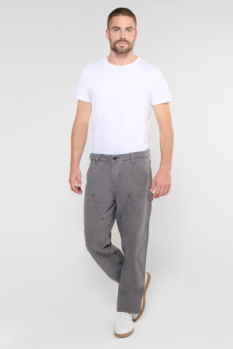 Straight pants LE TEMPS DES CERISES Grey