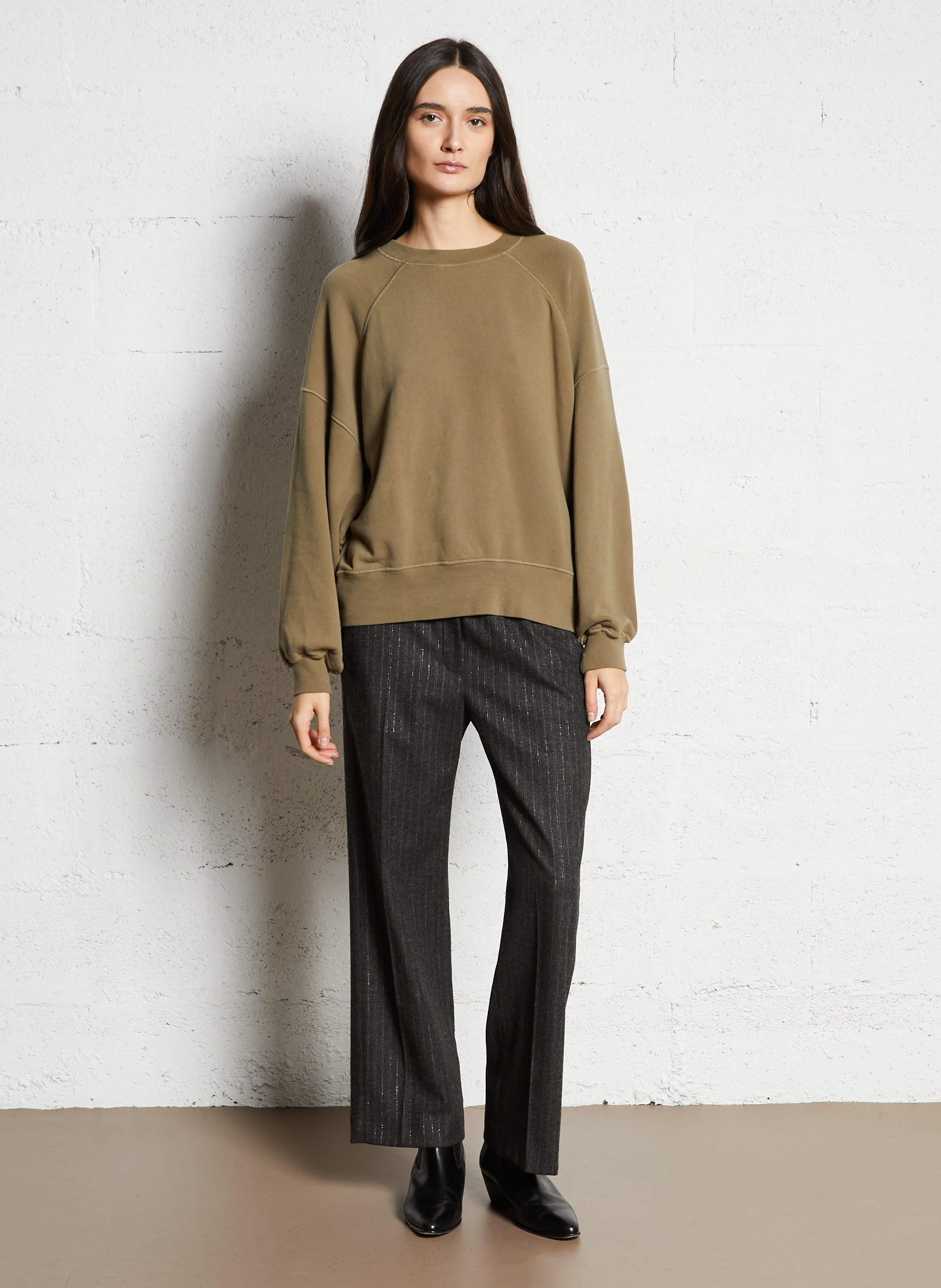 Pantalon large  DIEGA Argent