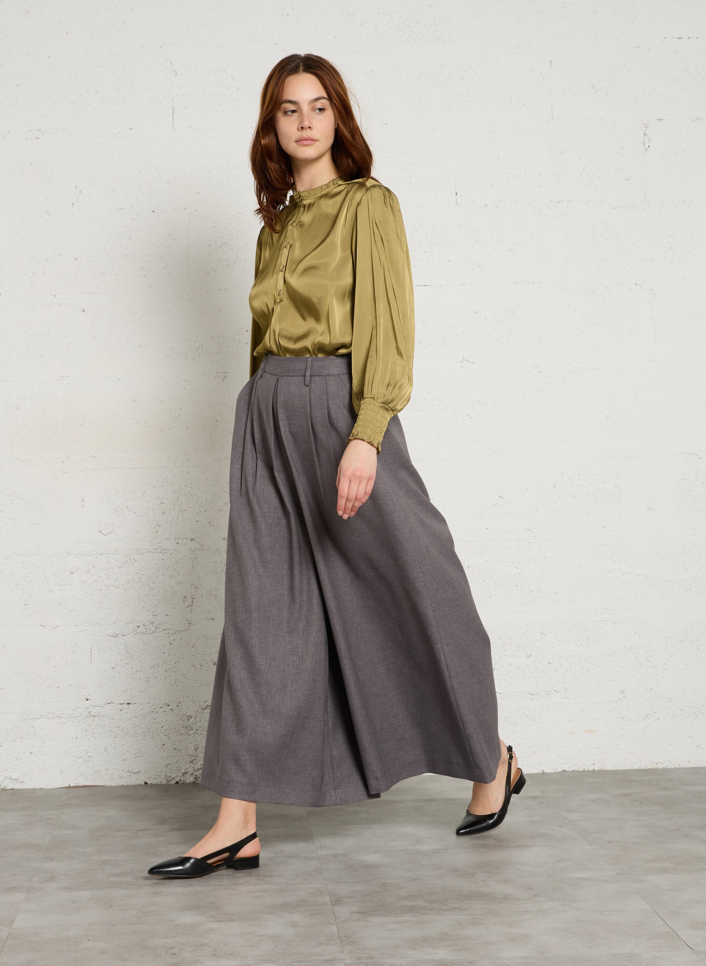 Top met ronde hals MAISON 123 Groen