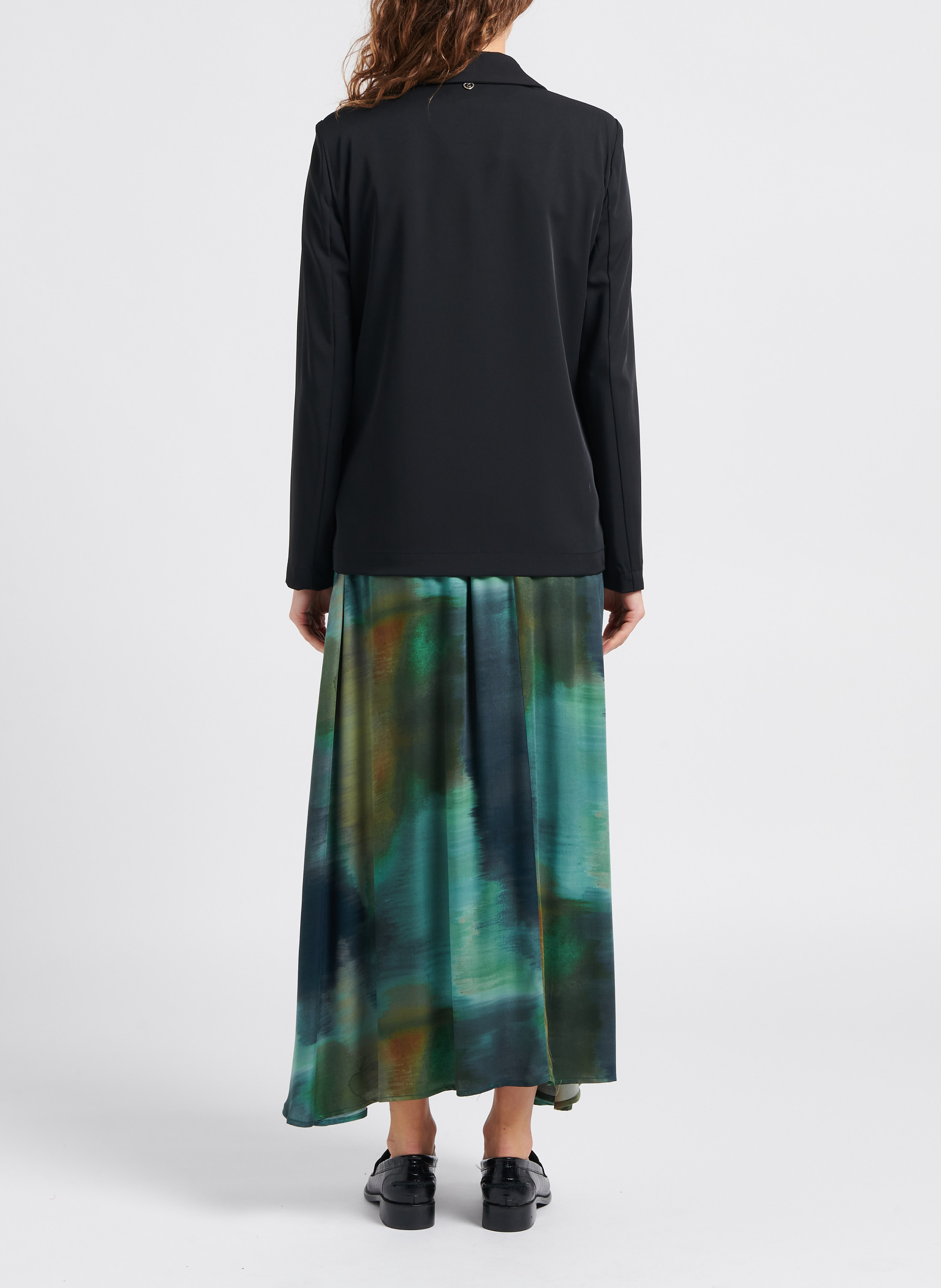 Veste blazer col tailleur PLEASE Noir