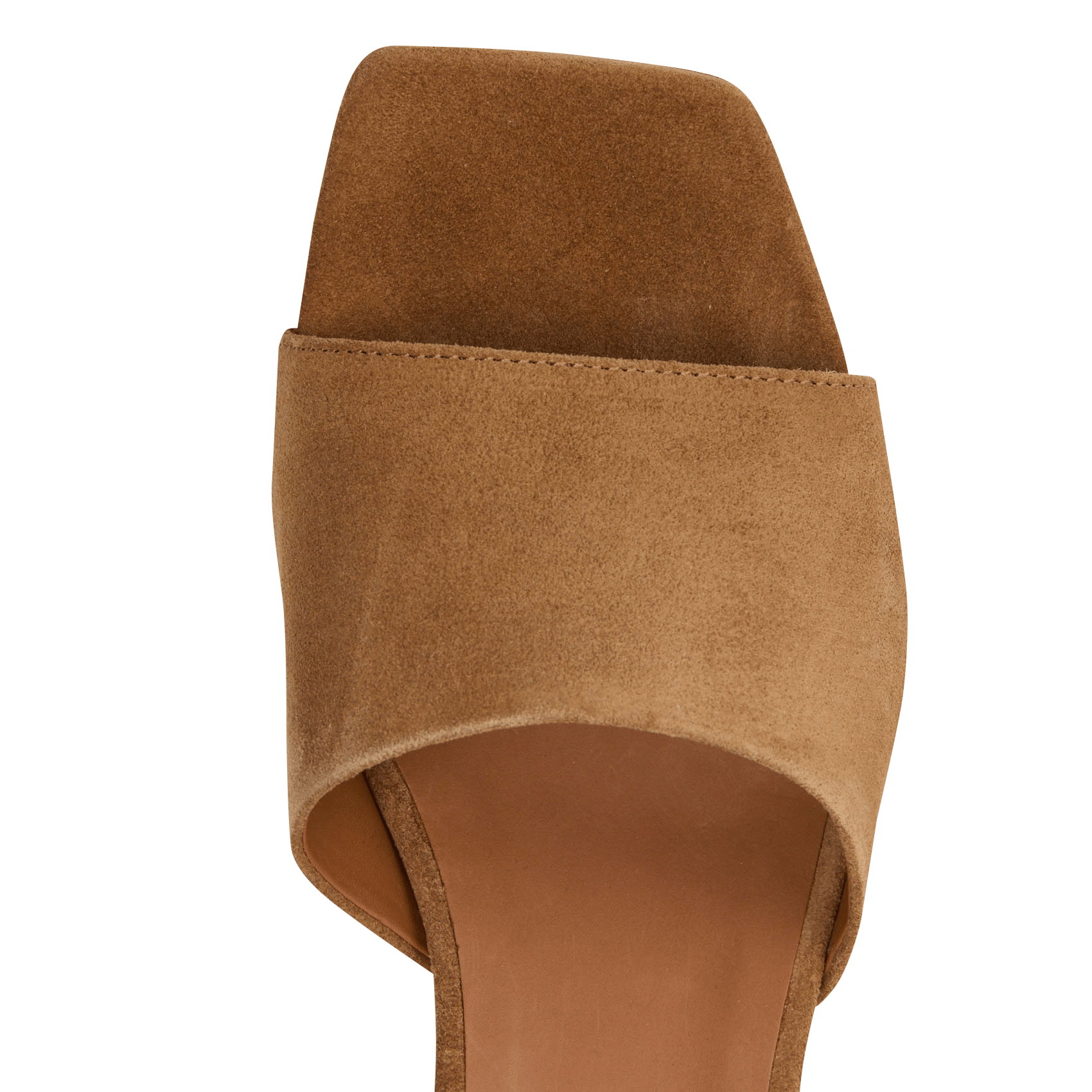 Muiltjes met suède hak BILLI BI Bruin