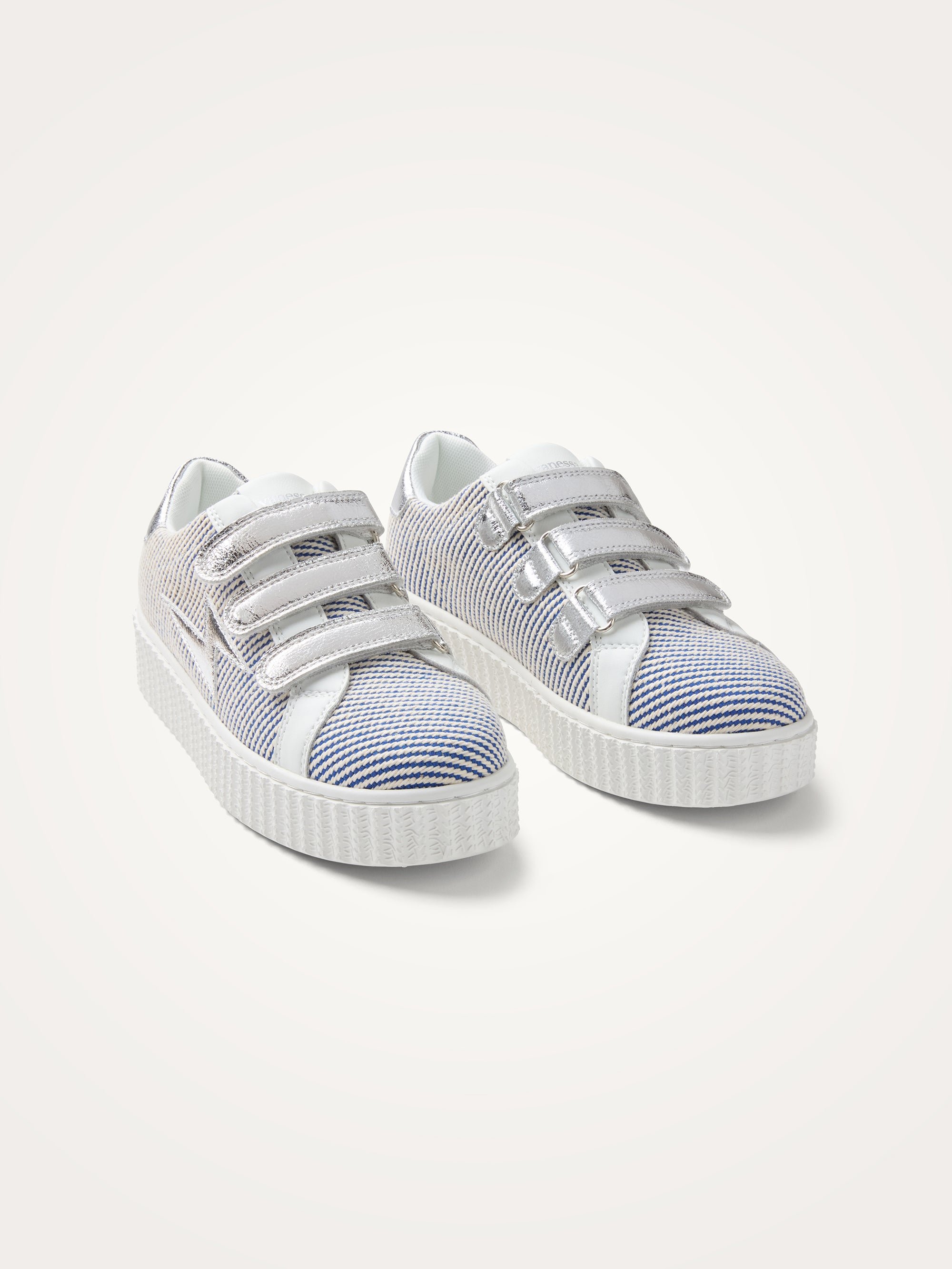 Low Velcro trainers VANESSA WU Blue