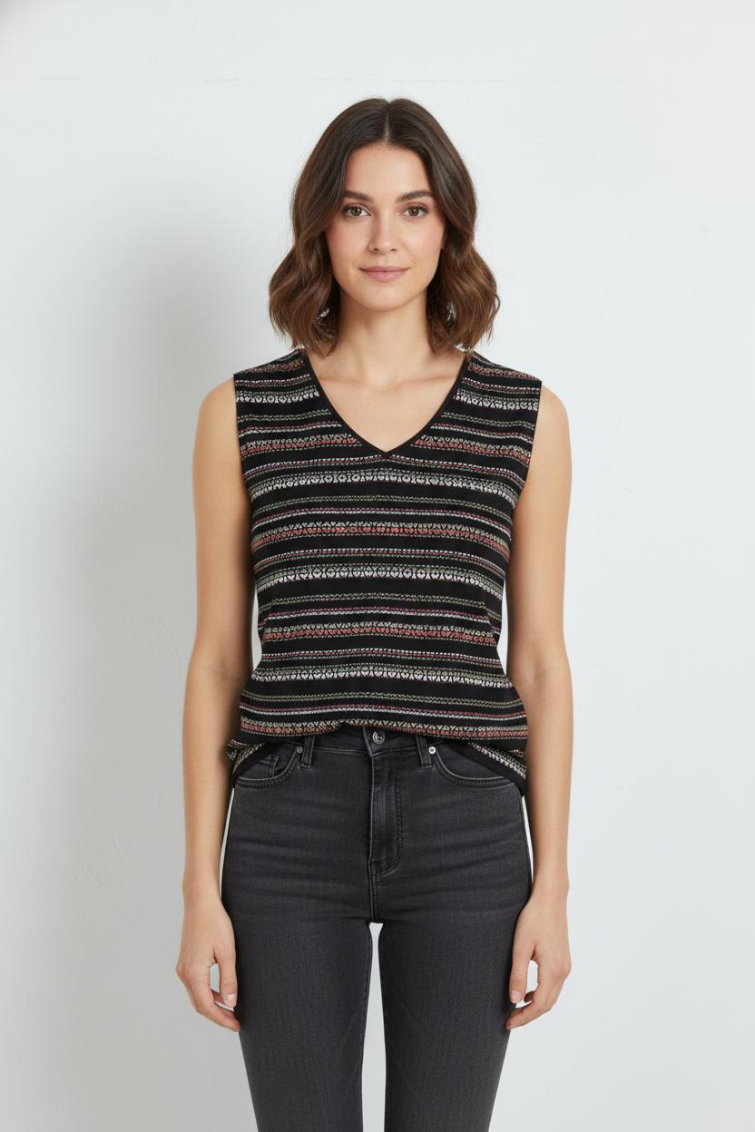 Top & tank top COMPTOIR DES COTONNIERS - Seconde main Black