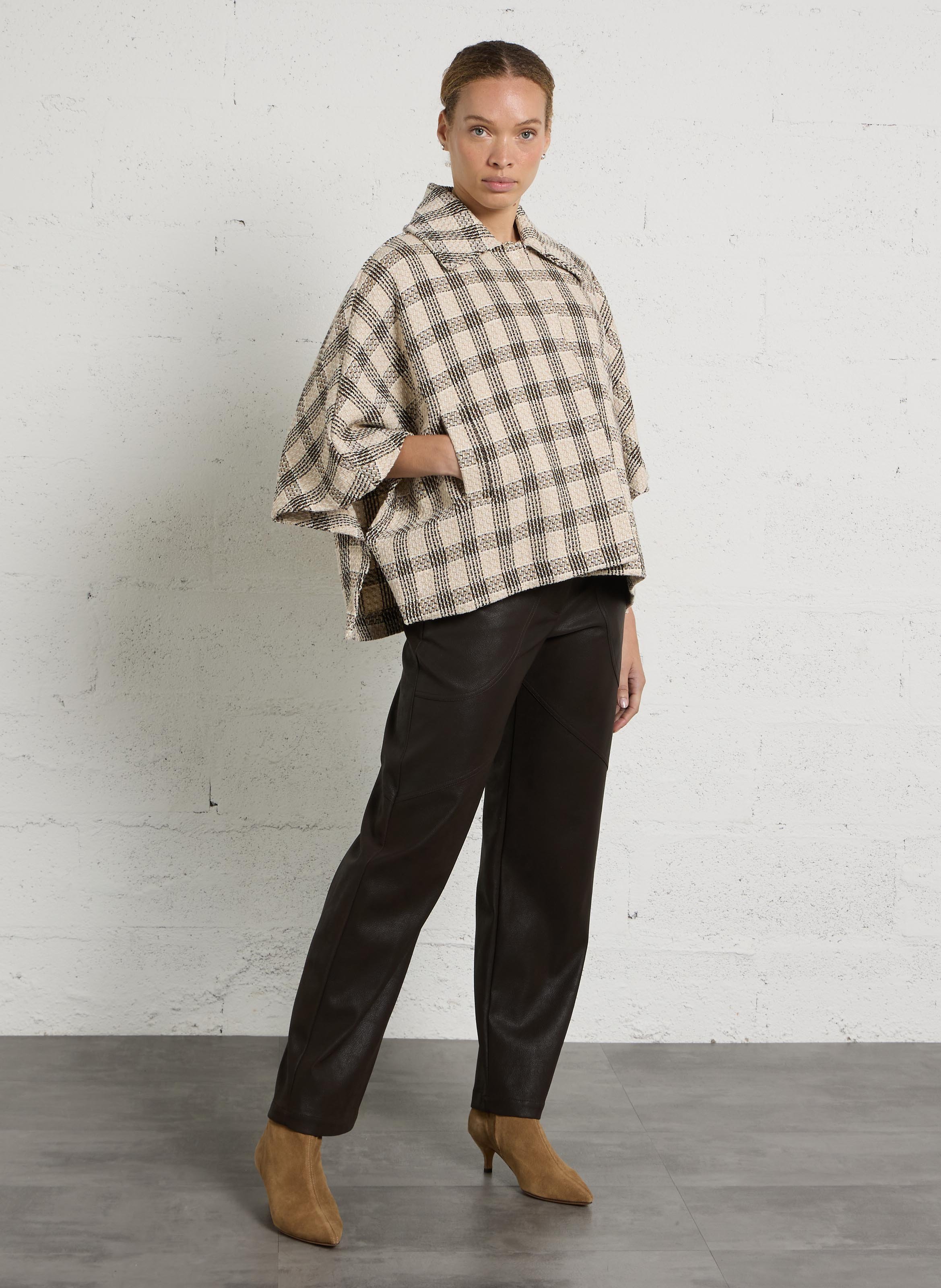 Weite Hose LIU JO Braun
