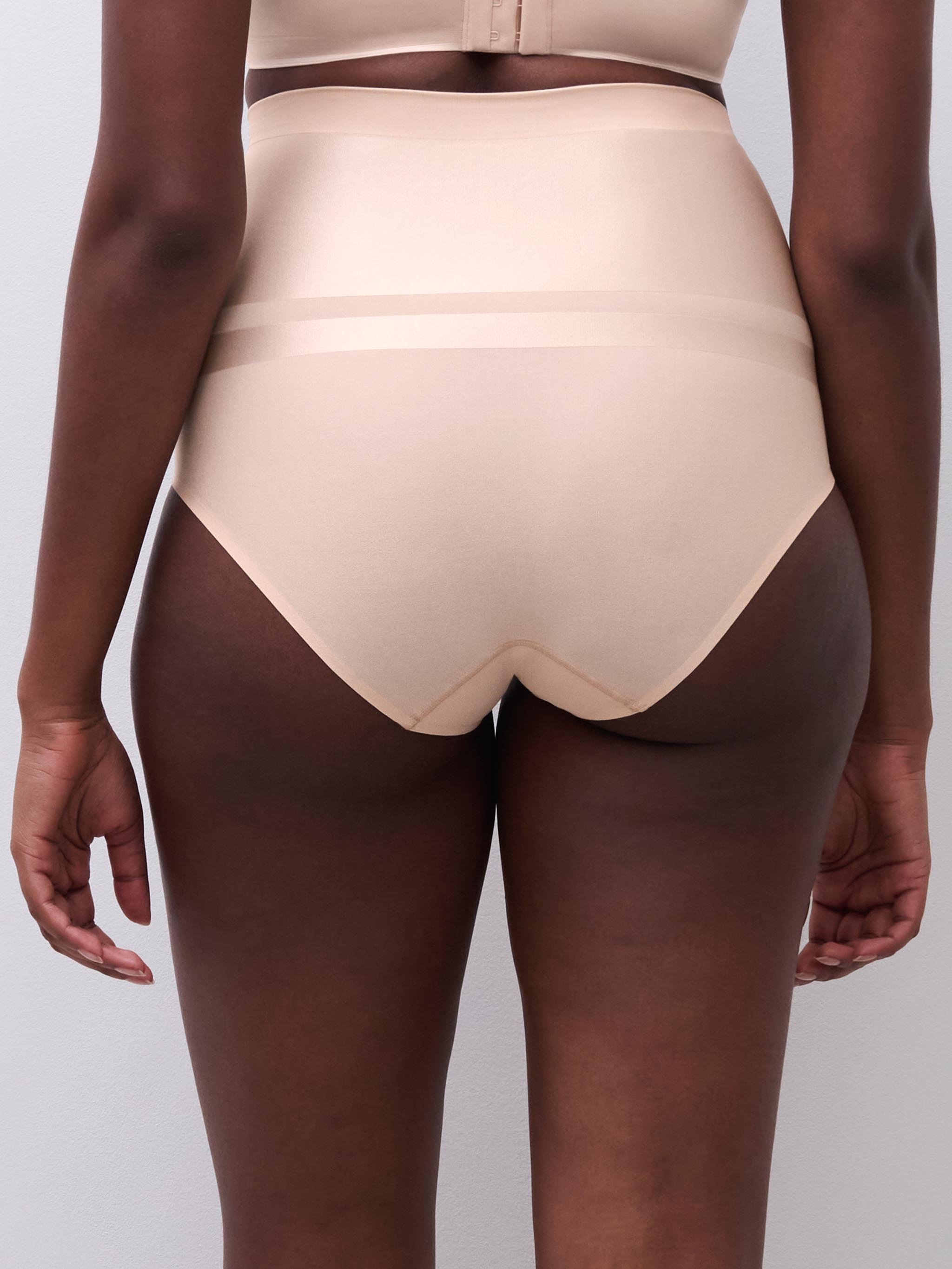 High-waisted shapewear panties CHANTELLE Beige