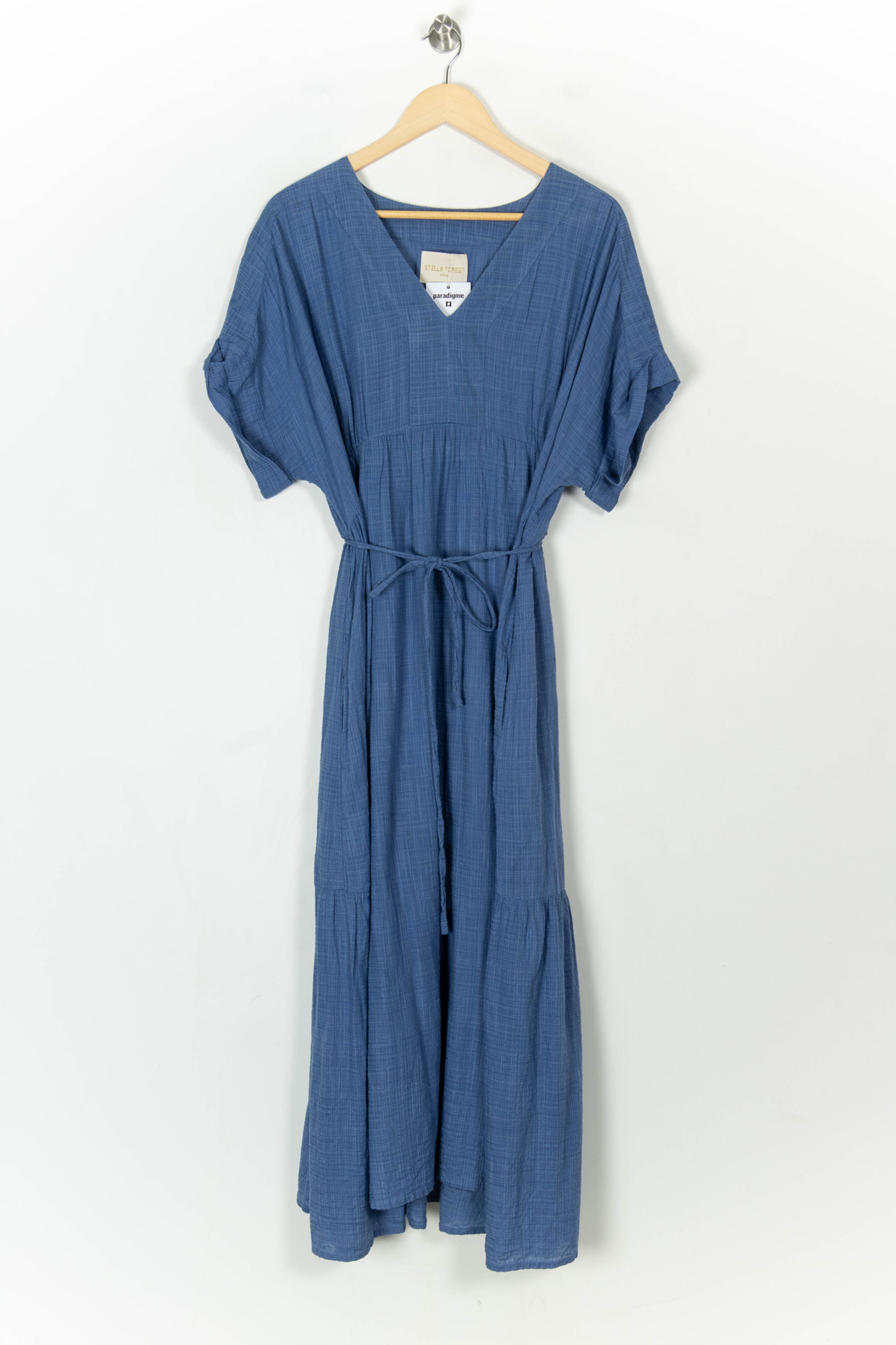 Long dress STELLA FOREST - SECONDE MAIN Blue