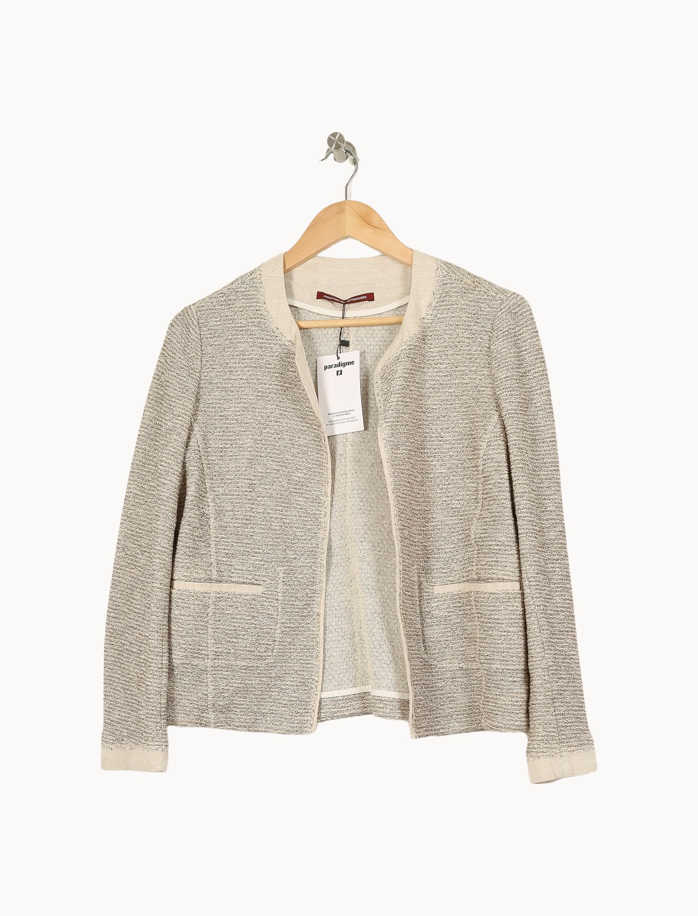 Veste COMPTOIR DES COTONNIERS - Seconde main Beige