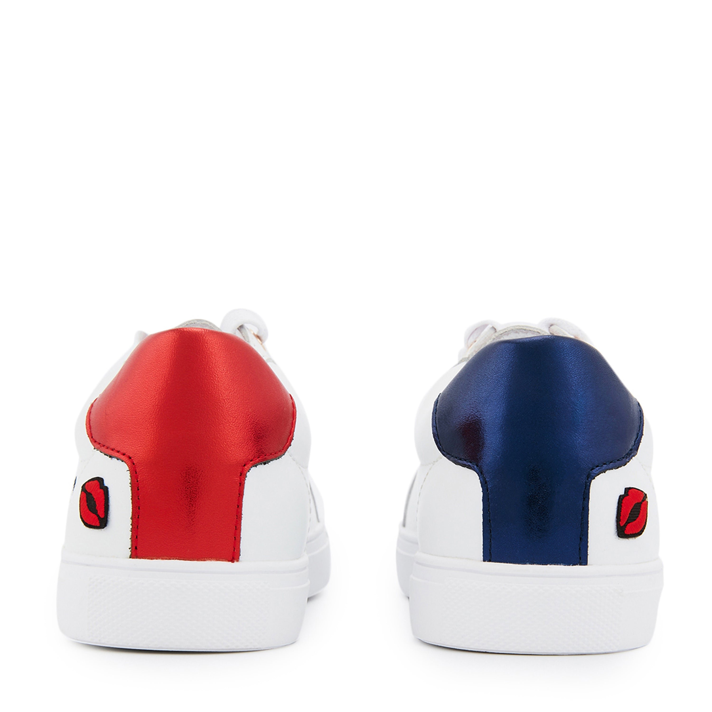 Leather sneakers BONS BAISERS PARIS White