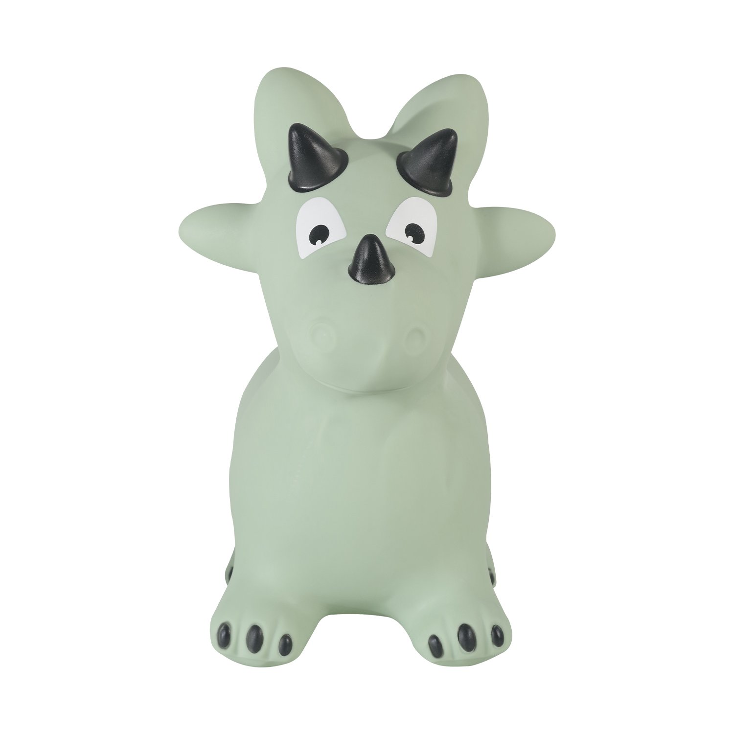 Inflatable sit-on cow KINDSGUT Green