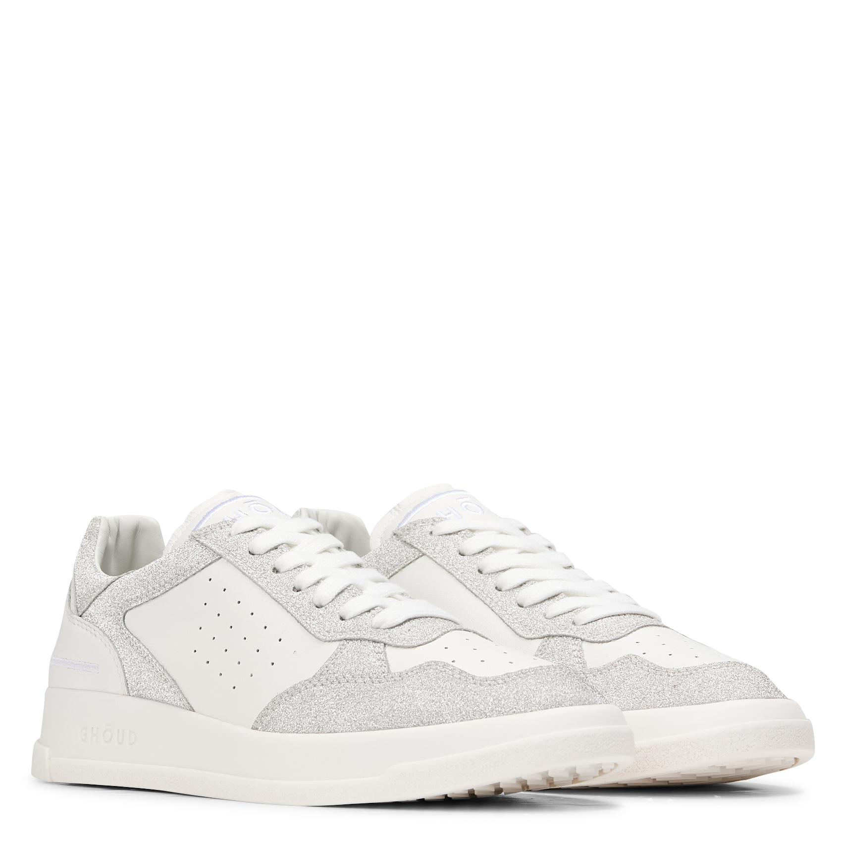 Lage, deels leren sneakers GHOUD VENICE Grijs