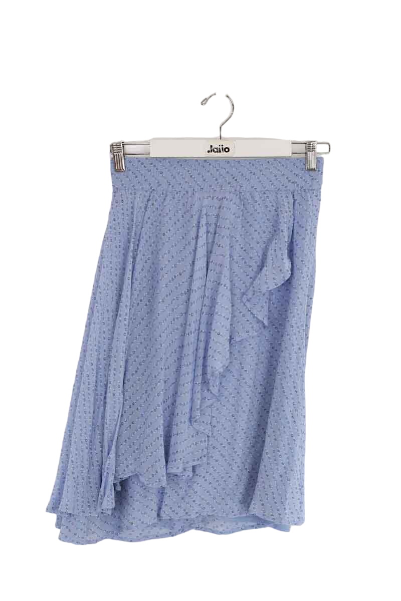 Blue skirt GANNI - Seconde Main Blue