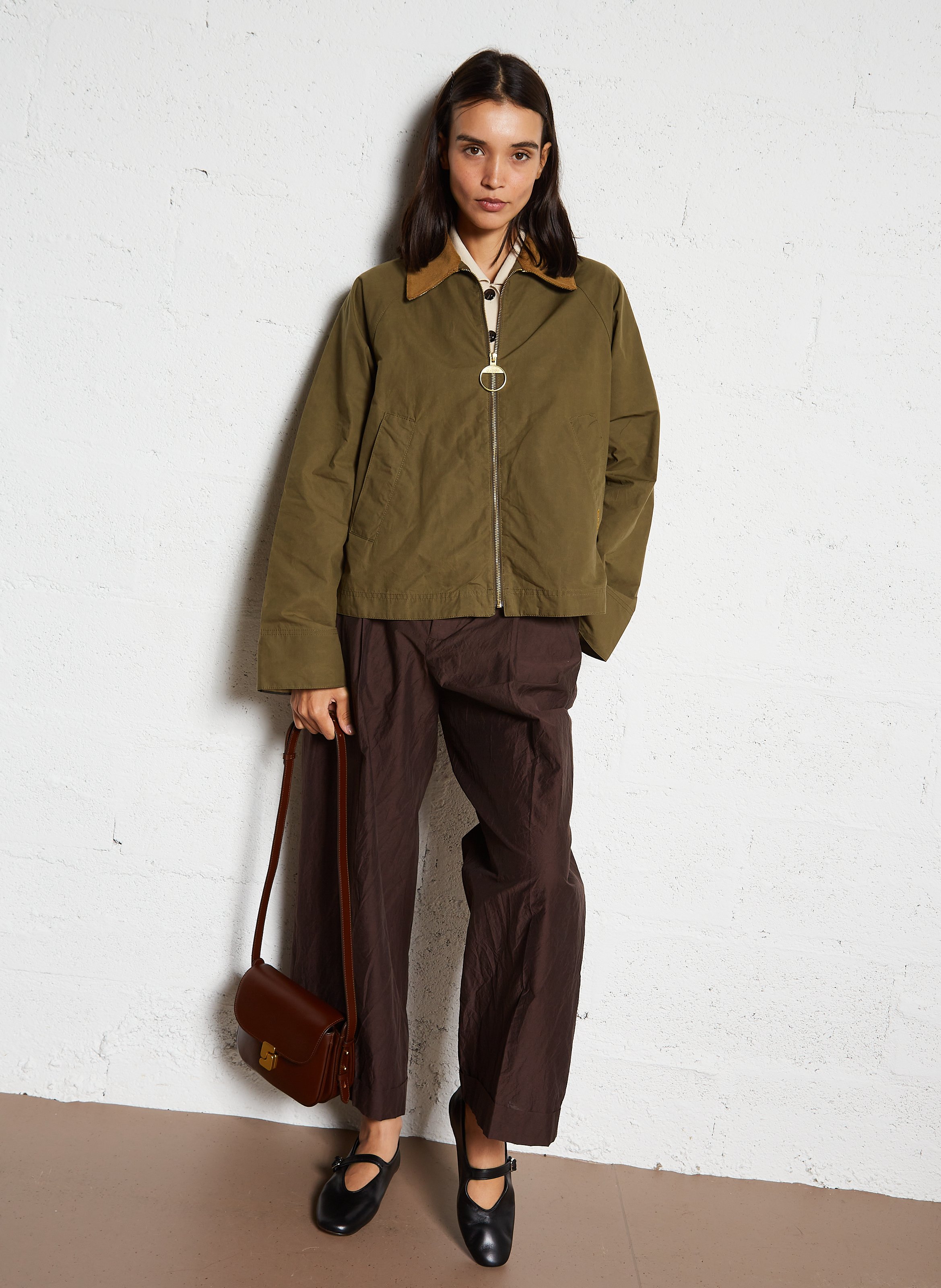アウターその他 BARBOUR Woman Blazer Olive LSP0203 GN31 BARBOUR: Blazer woman - Olive | Barbour jacket LSP0203