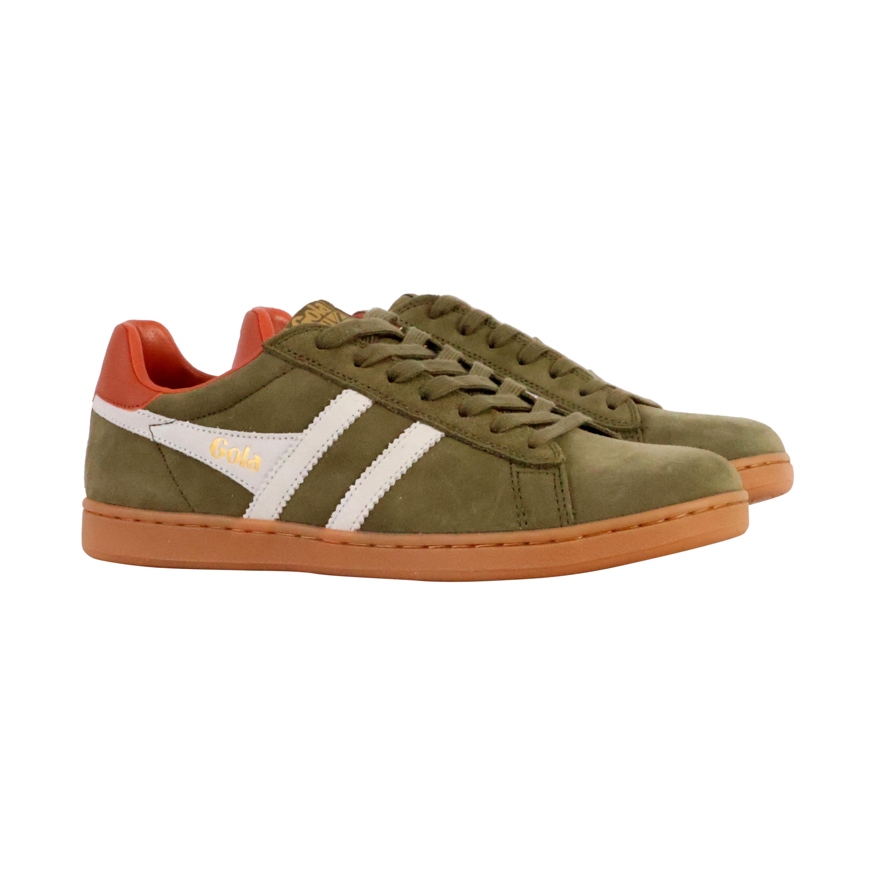 Leather sneakers equipe ii suede GOLA Green