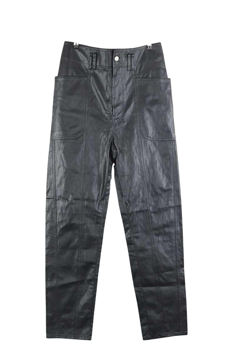 Carrot pants ISABEL MARANT ÉTOILE - SECONDE MAIN Black