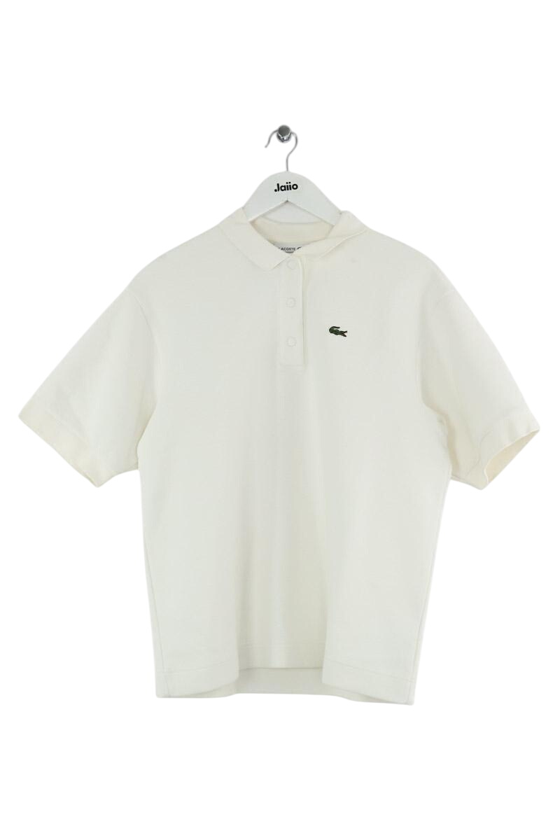 Cotton polo shirt LACOSTE - SECONDE MAIN White