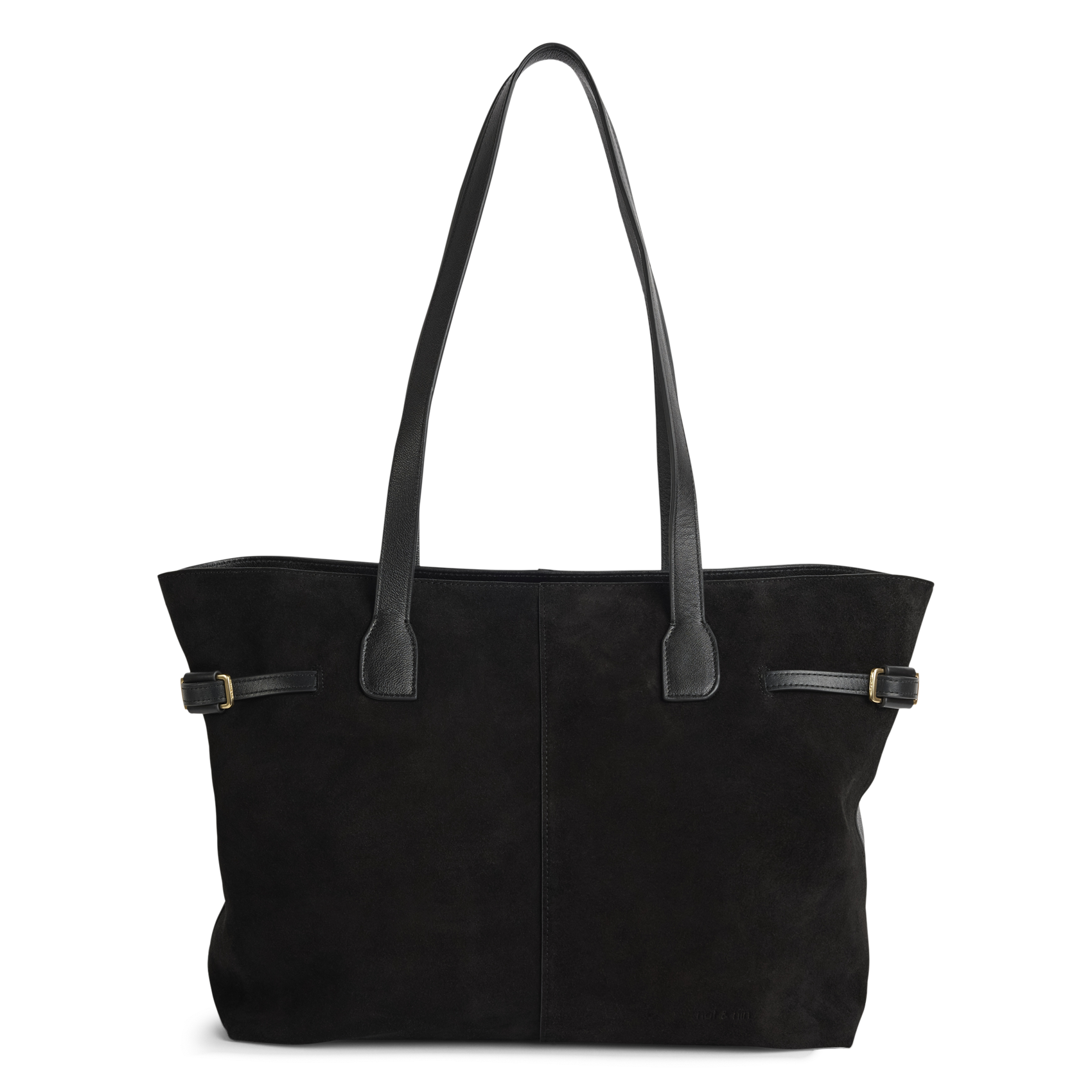 Sac cabas en cuir NAT & NIN Noir
