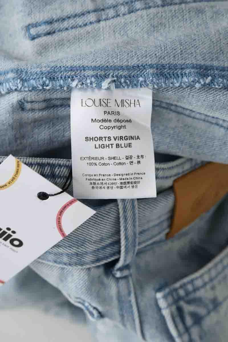 Cotton mini shorts LOUISE MISHA - Seconde Main Blue