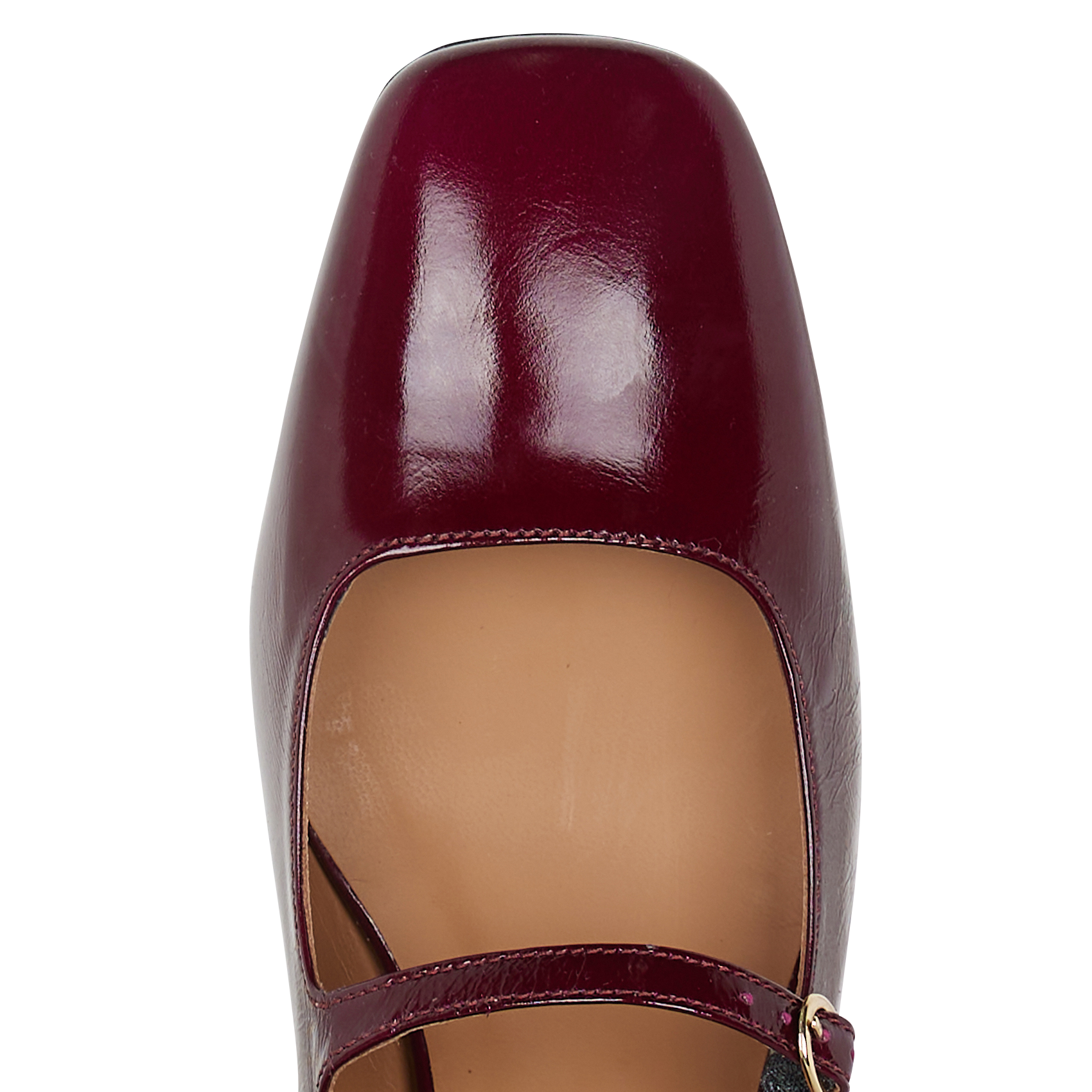 Lakleren Mary Jane-schoenen MELLOW YELLOW Rood