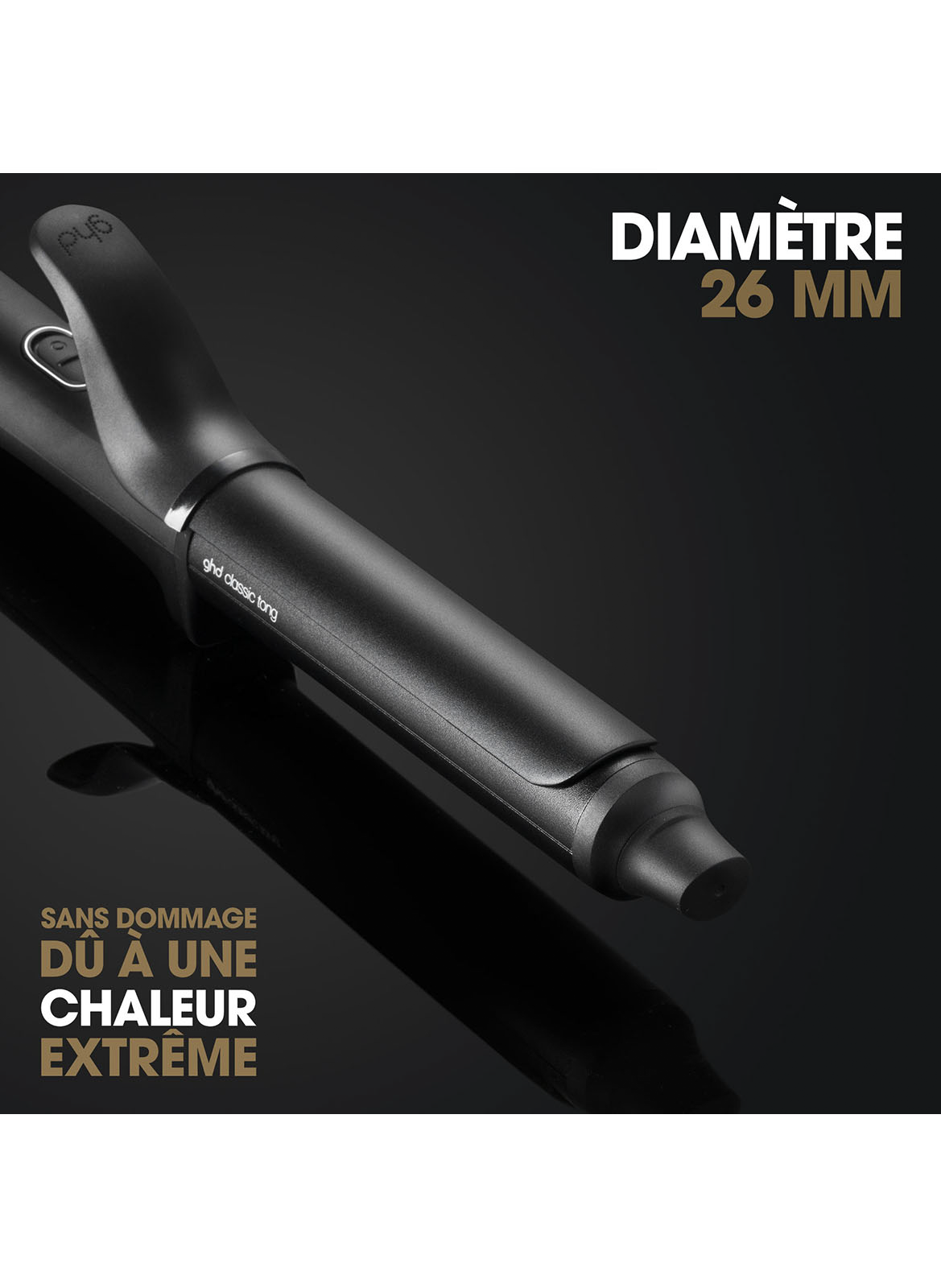 BOUCLEUR GHD CHRONOS CURVE CLASSIC TONG GHD Noir