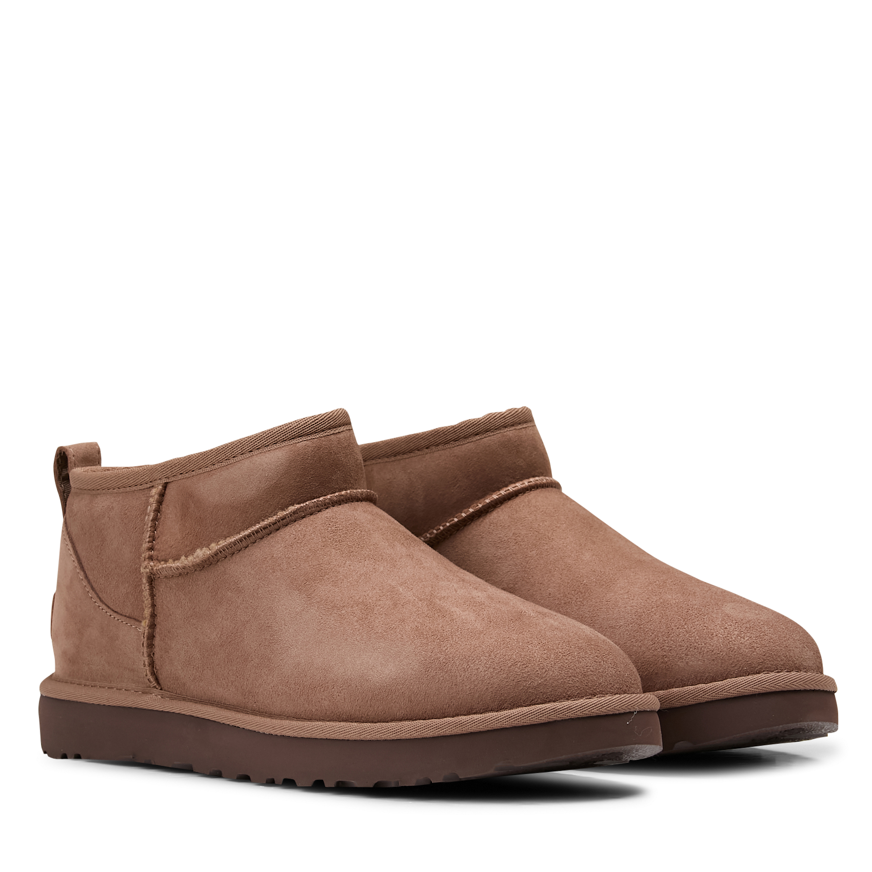 Boots en cuir velours UGG Marron
