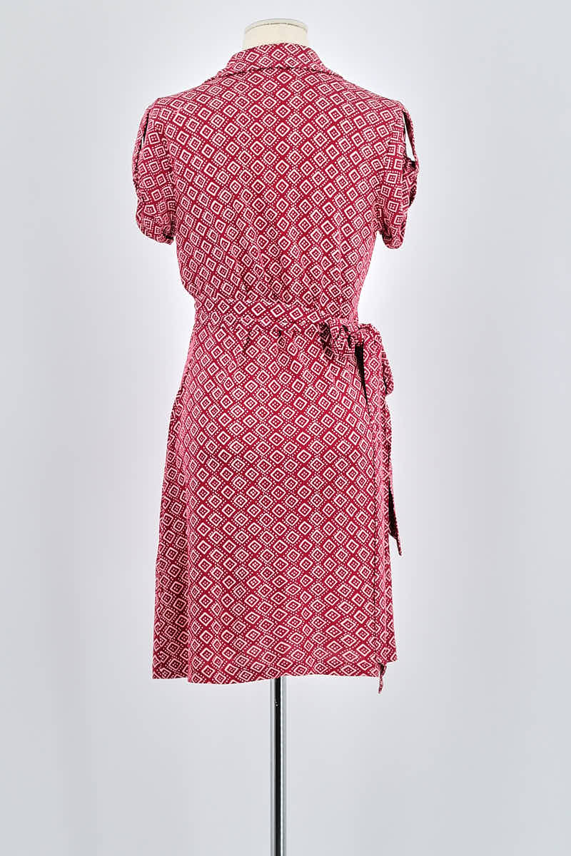 Dress DIANE VON FURSTENBERG - Seconde Main Red