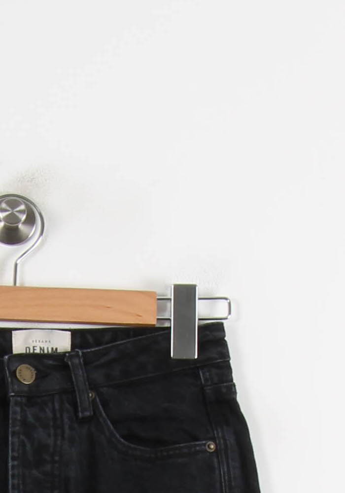 Cropped slim jeans with studs SEZANE - Seconde main Black