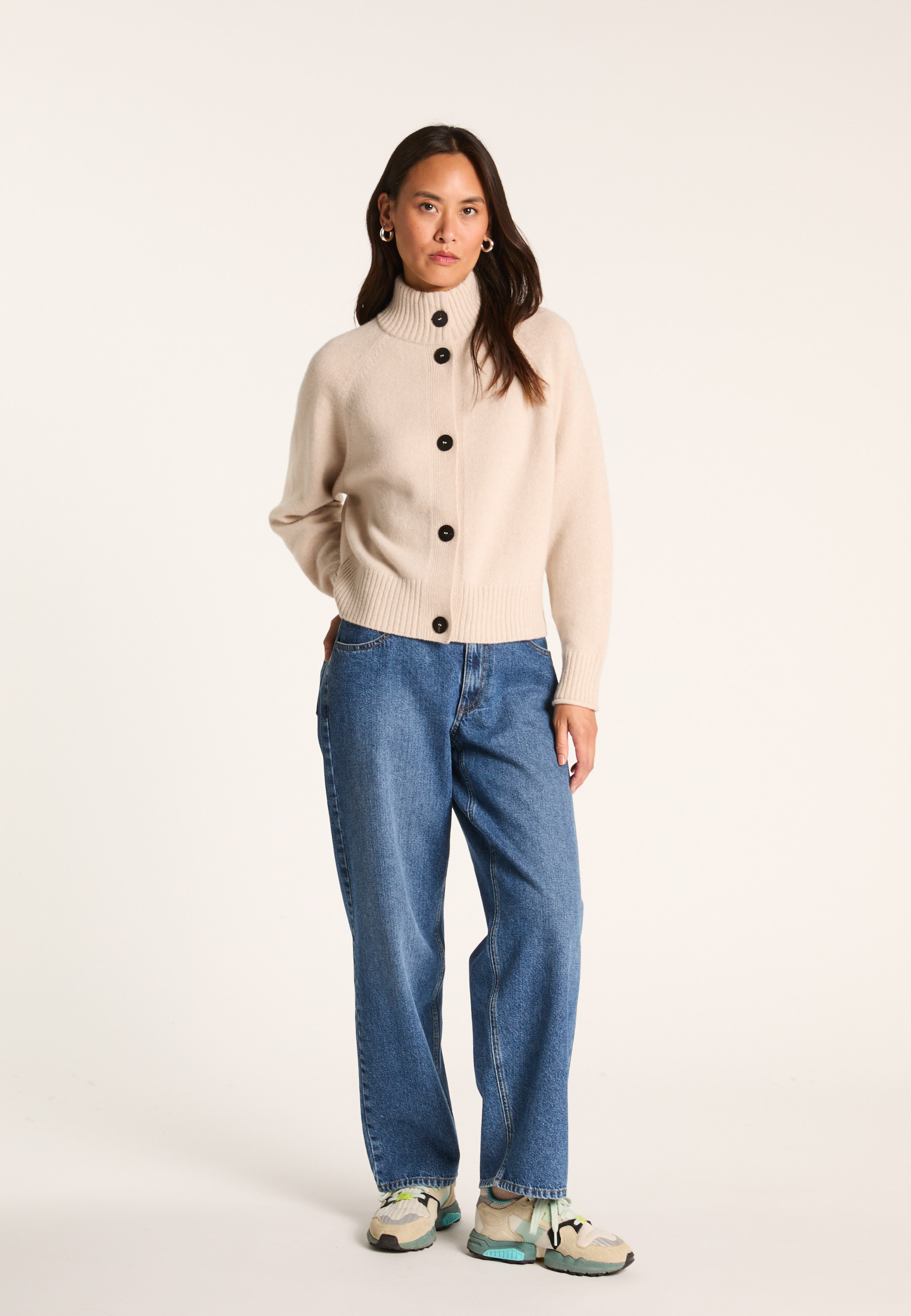 Cashmere blend cardigan MAISON MONTAGUT