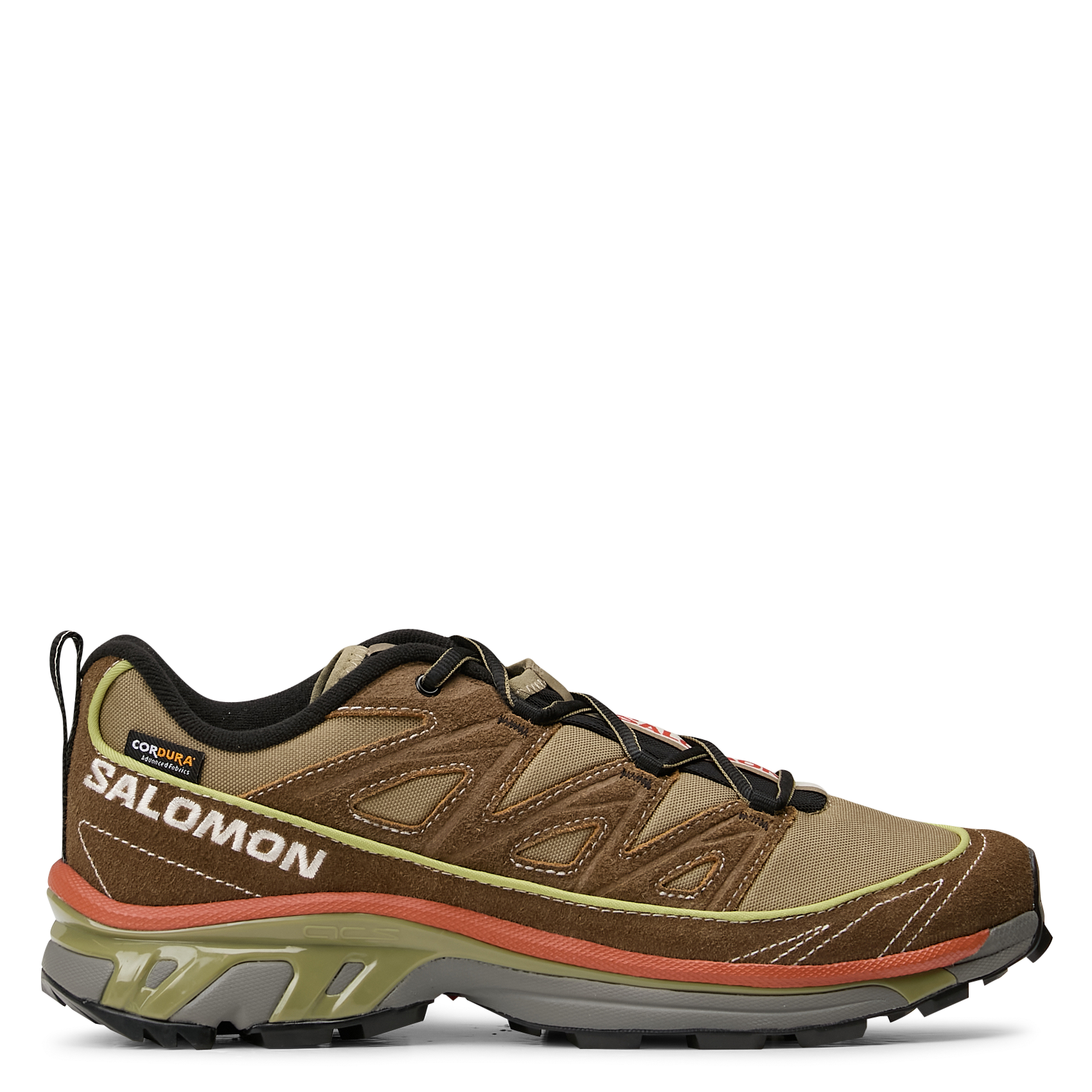 Niedrige Schnürsneaker aus Leder-Mix SALOMON