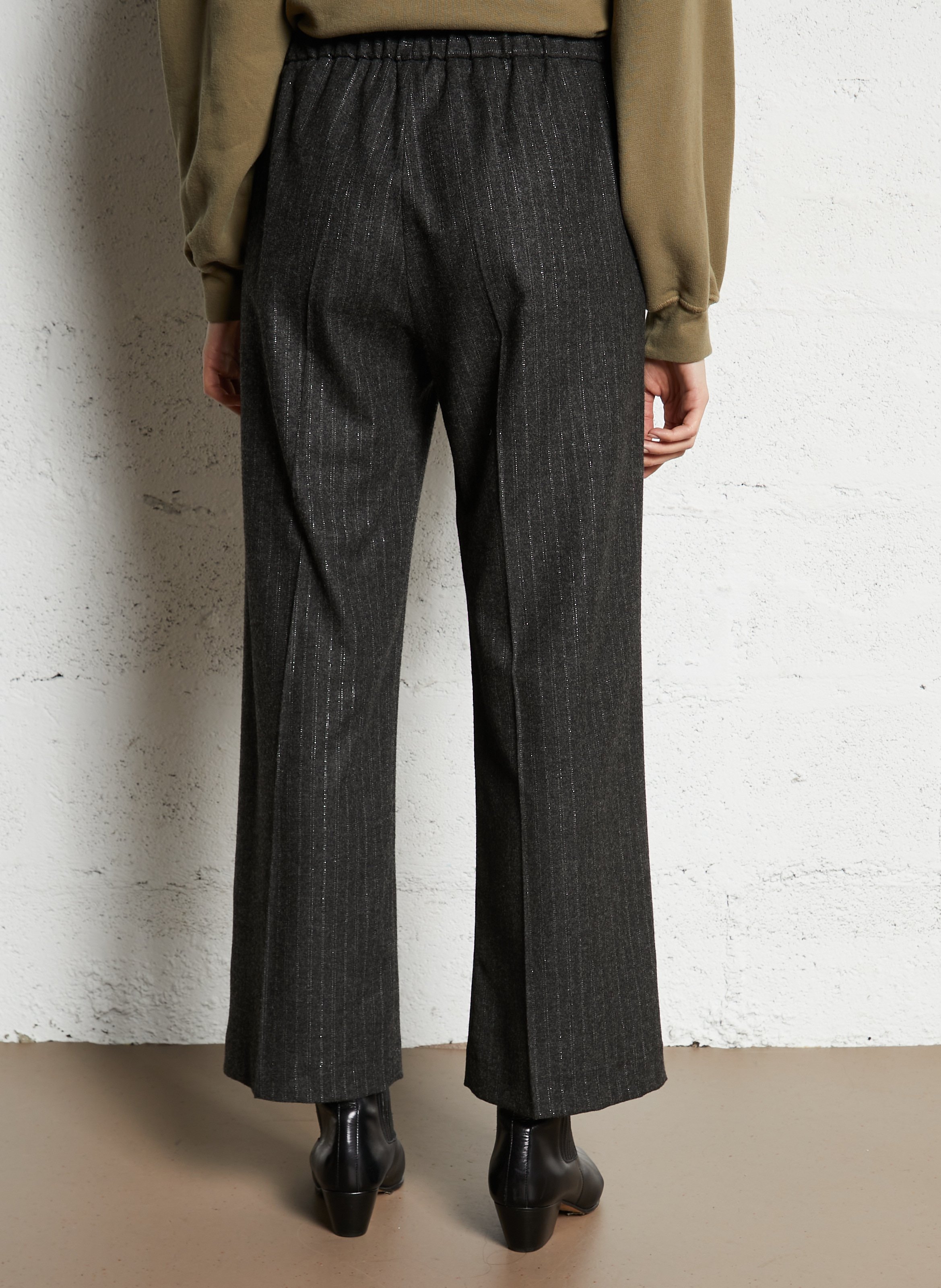 Pantalon large  DIEGA Argent