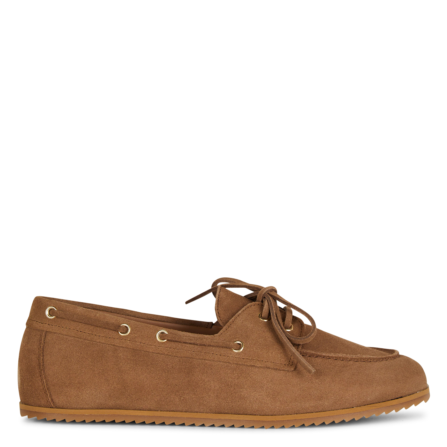 Soft leather deck shoes MELLOW YELLOW Brown