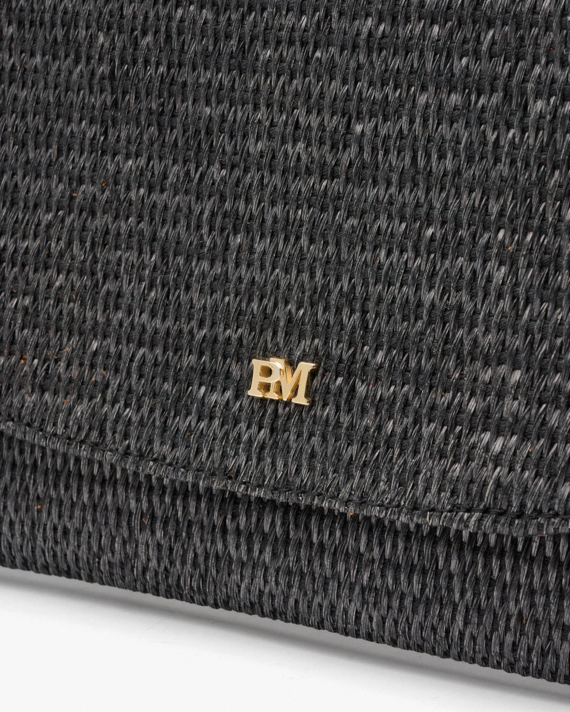 Black raffia handbag PEDRO MIRALLES Black