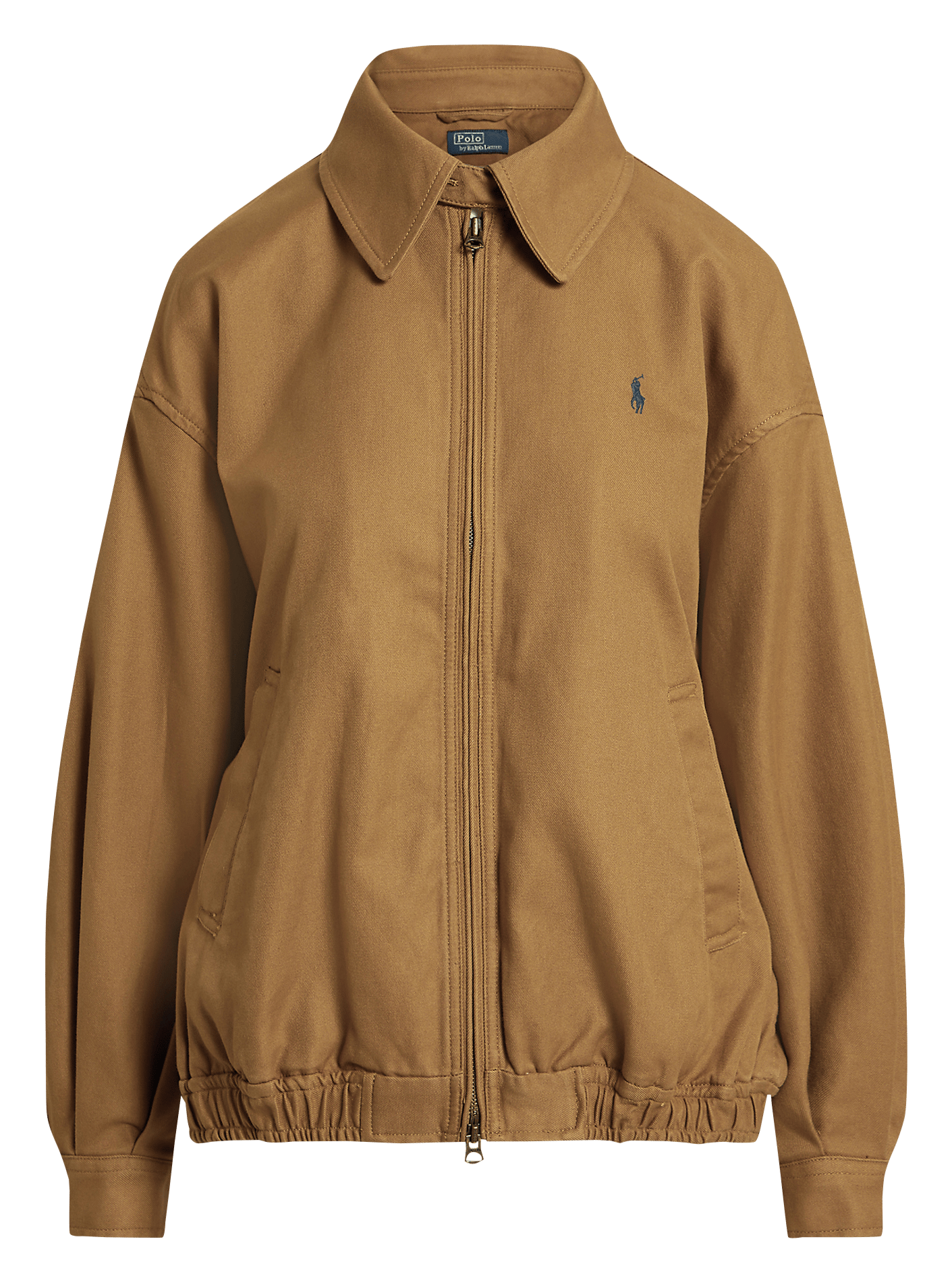 Cazadora de algodón con cuello clásico POLO RALPH LAUREN Beige