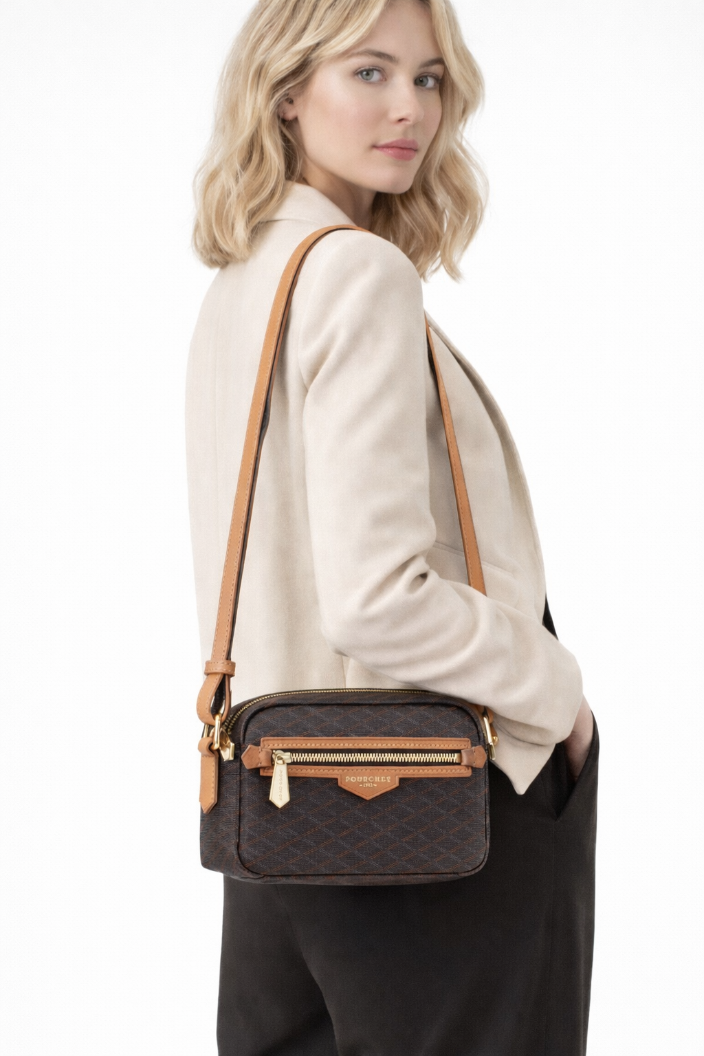 Leather bag Brown