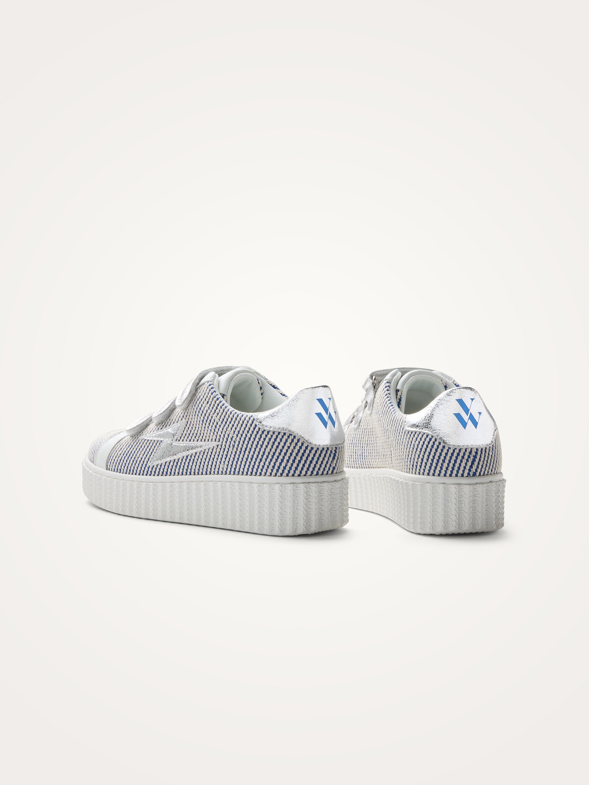 Low Velcro trainers VANESSA WU Blue
