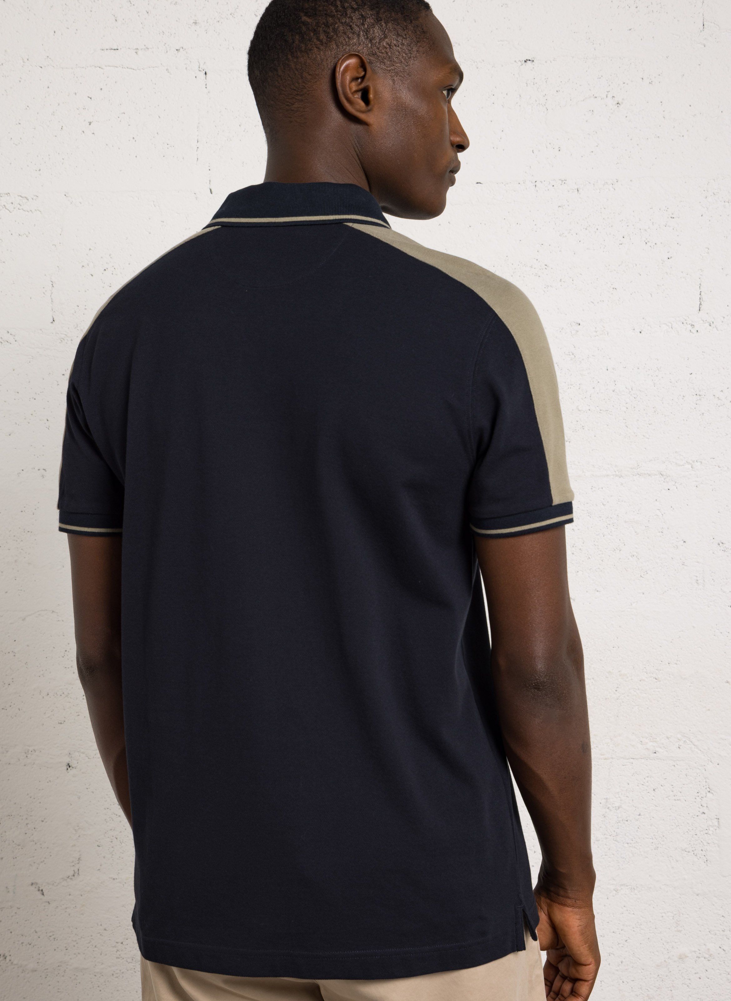 Polo droit en coton EDEN PARK Beige