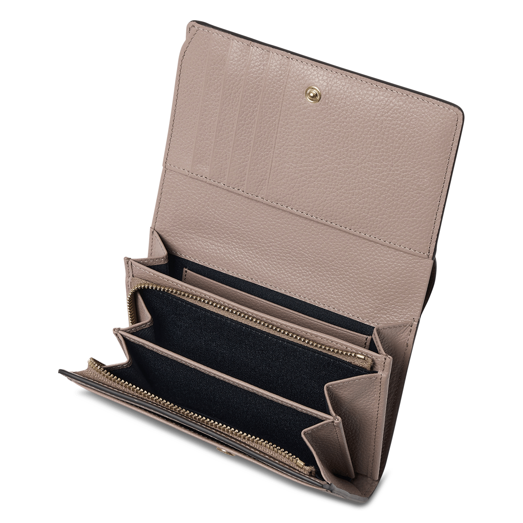 Portefeuille en cuir LE TANNEUR Beige