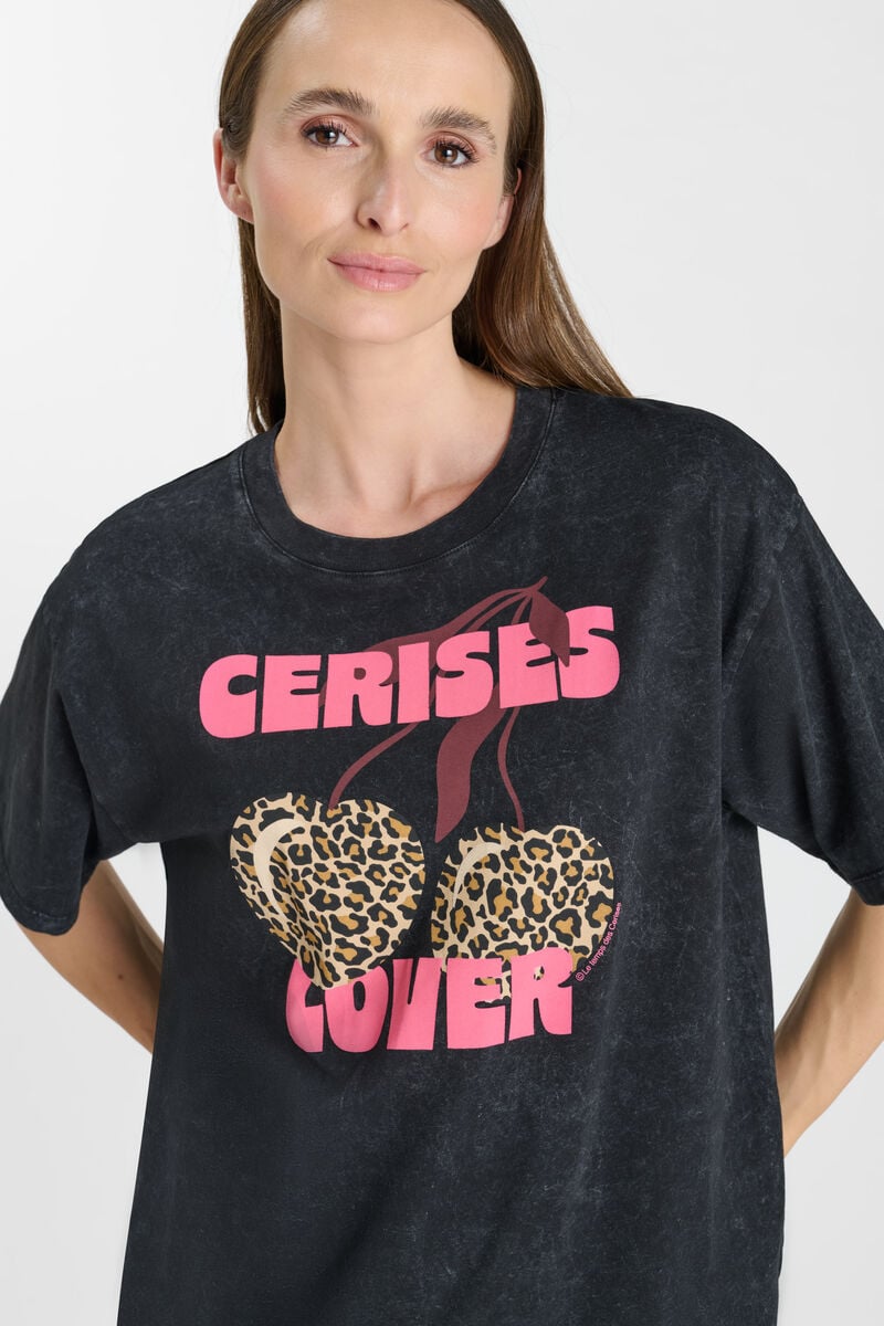 T-shirt LE TEMPS DES CERISES Black