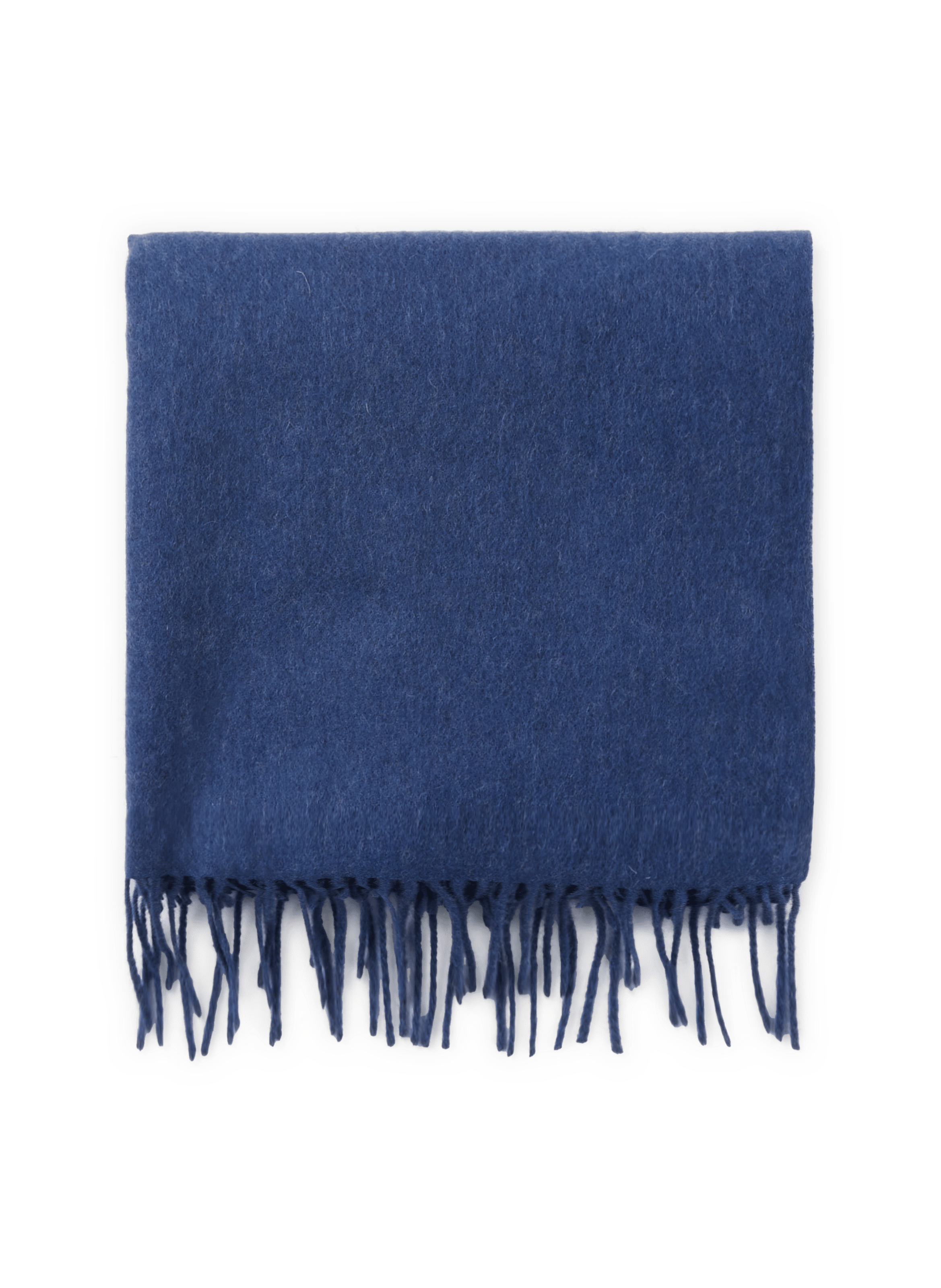 Scarf with fringed wool edges SAISON 1865 Blue